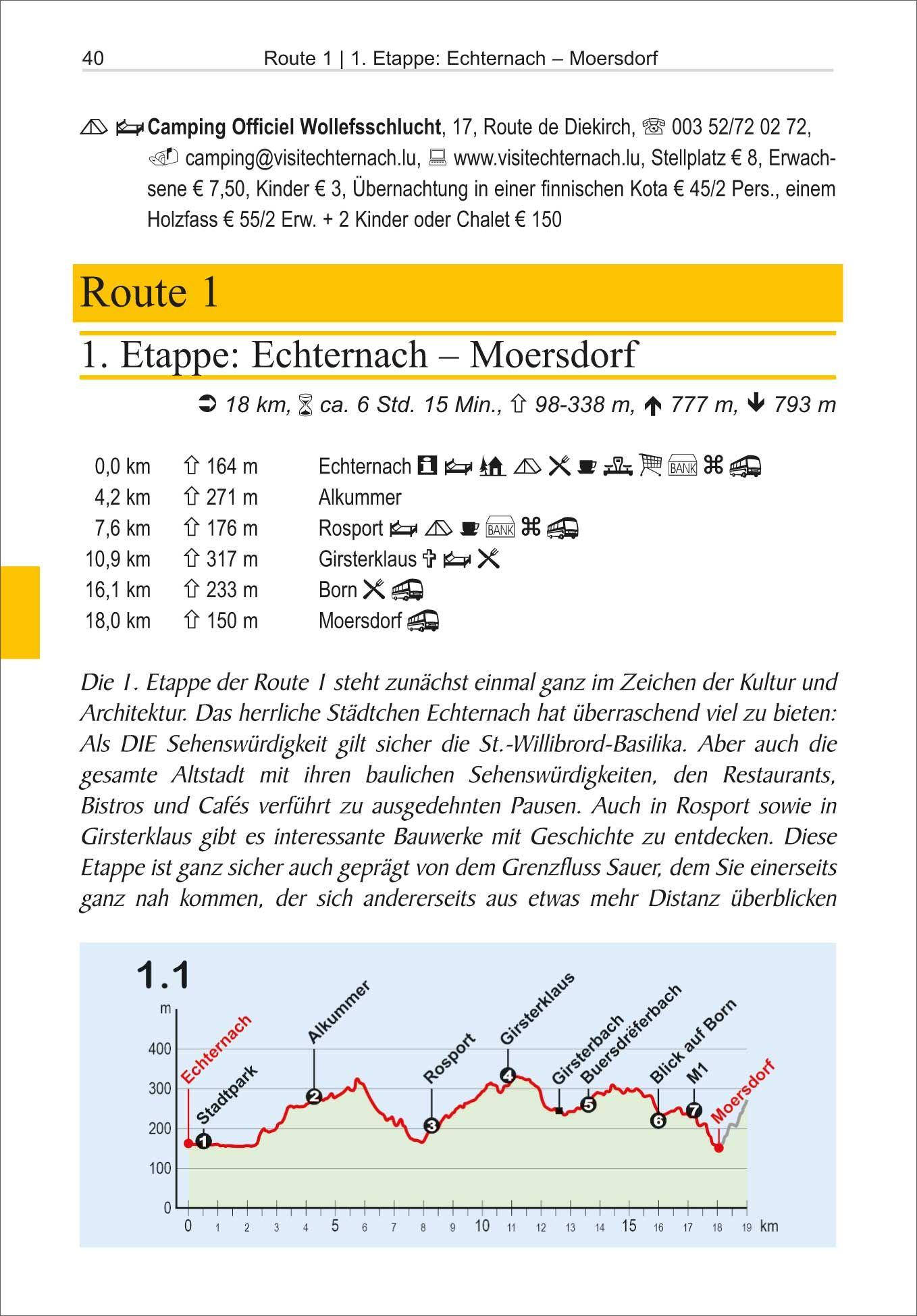 Beispielinhalt (Bild) Luxemburg: Mullerthal Trail
