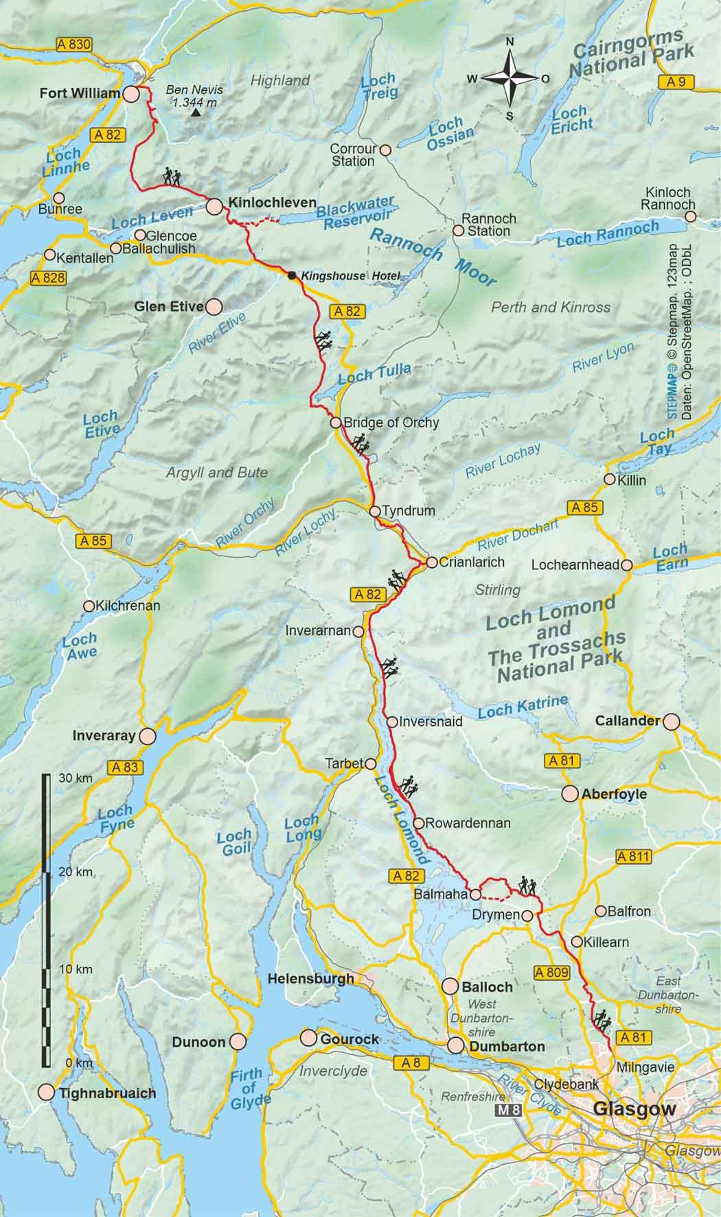 Beispielinhalt (Bild) Schottland: West Highland Way