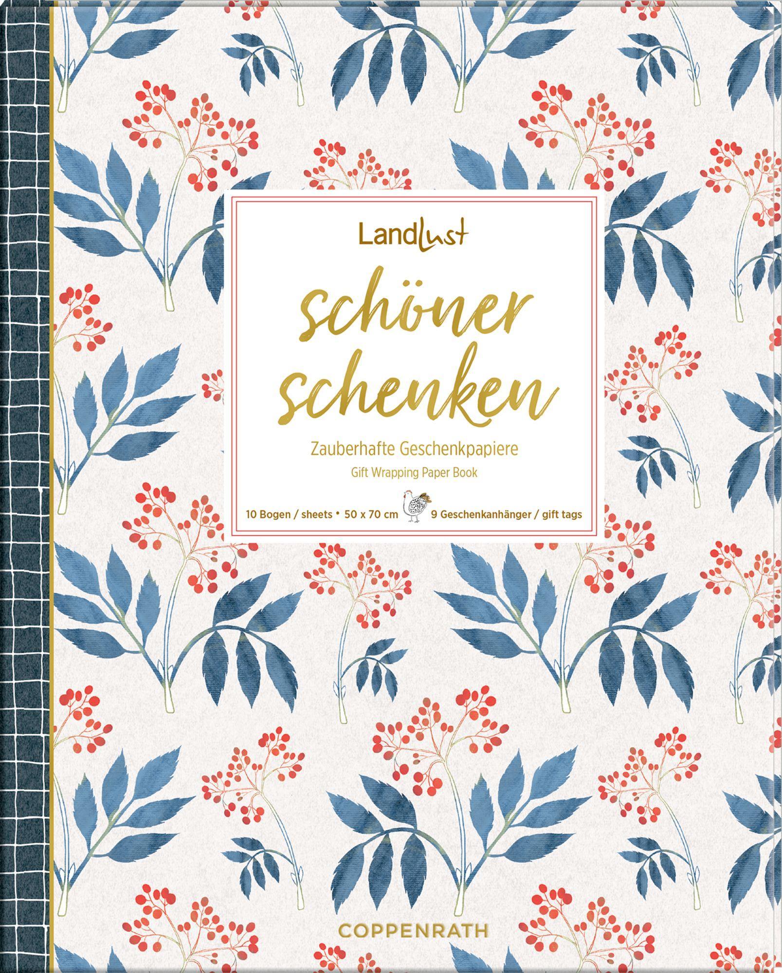 Vorderes Coverbild Geschenkpapier-Buch - Schöner Schenken