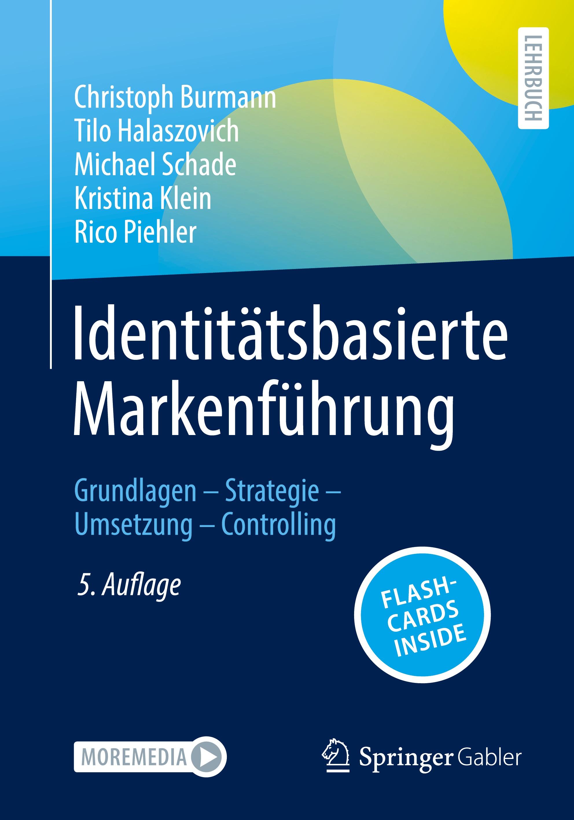 Vorderes Coverbild Identitätsbasierte Markenführung
