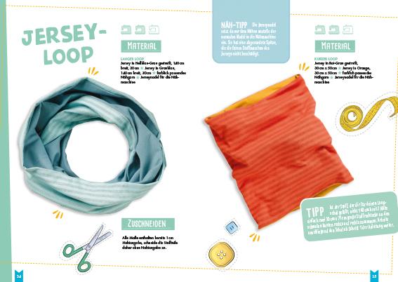 Beispielinhalt (Bild) Kreativ-Set: Näh mit! Die Kindernähschule