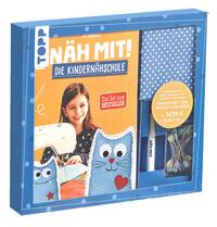 Vorderes Coverbild Kreativ-Set: Näh mit! Die Kindernähschule