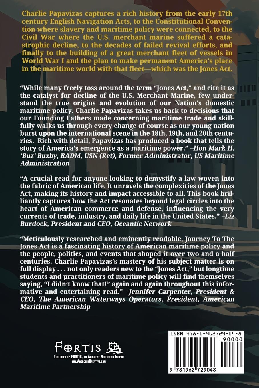 Rückseitencover JOURNEY TO THE JONES ACT