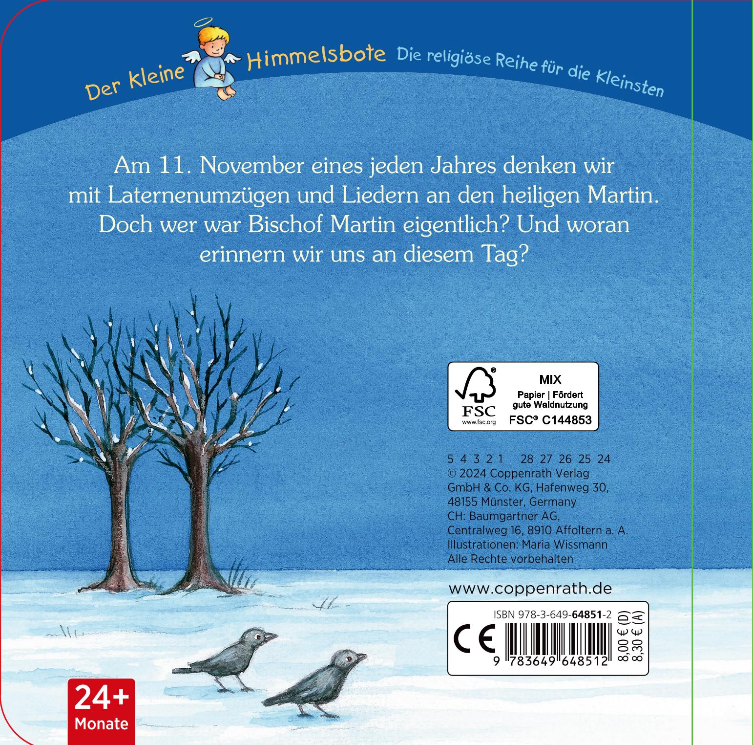 Rückseitencover Die Geschichte von Sankt Martin