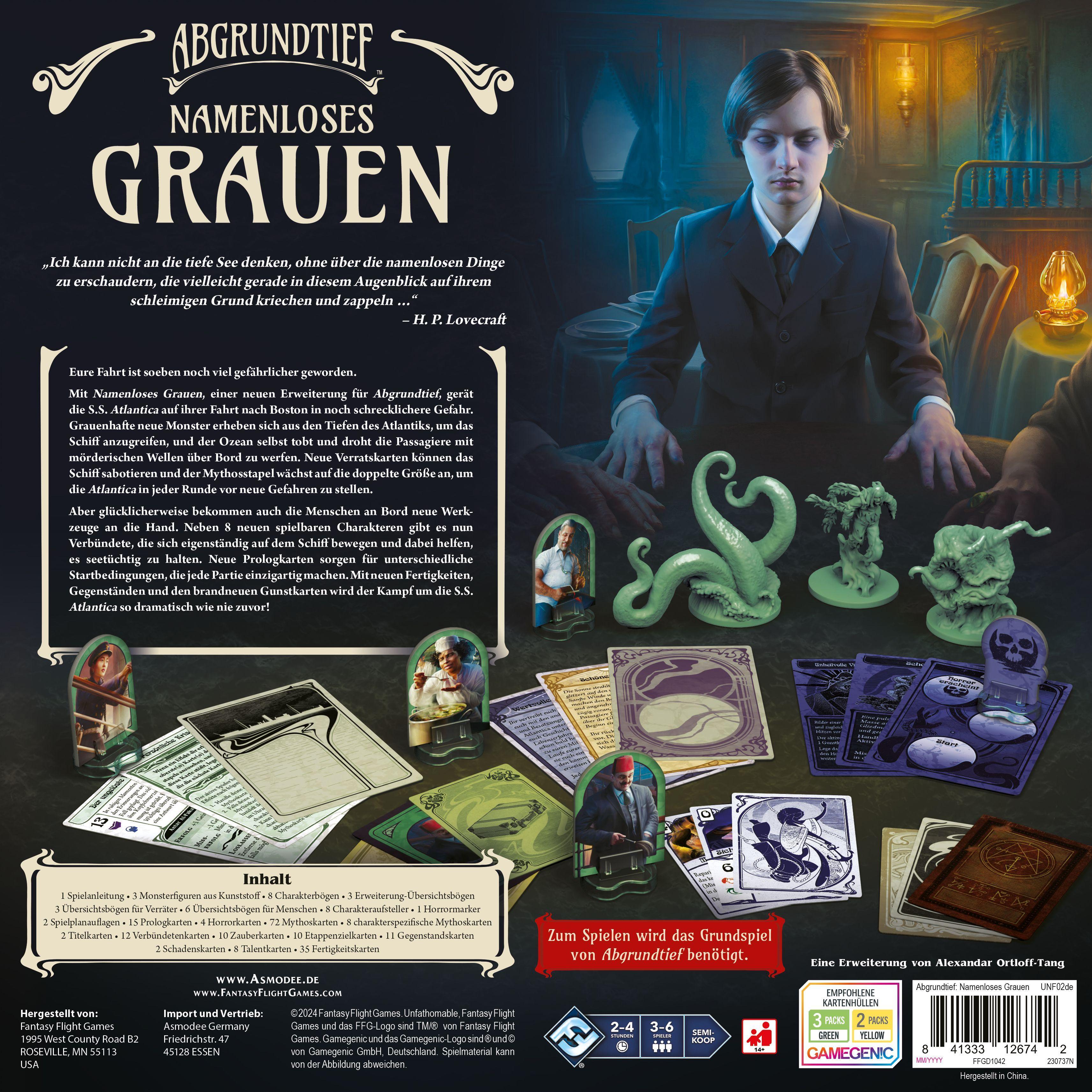 Beispielinhalt (Bild) Abgrundtief - Namenloses Grauen