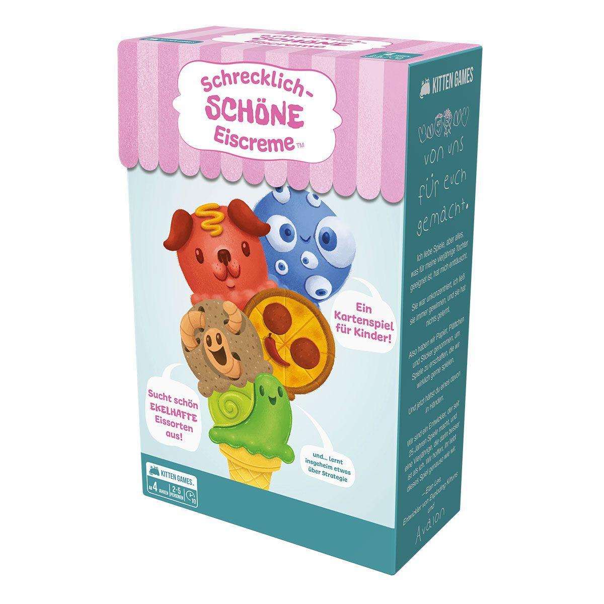 Vorderes Coverbild Schrecklich-schöne Eiscreme