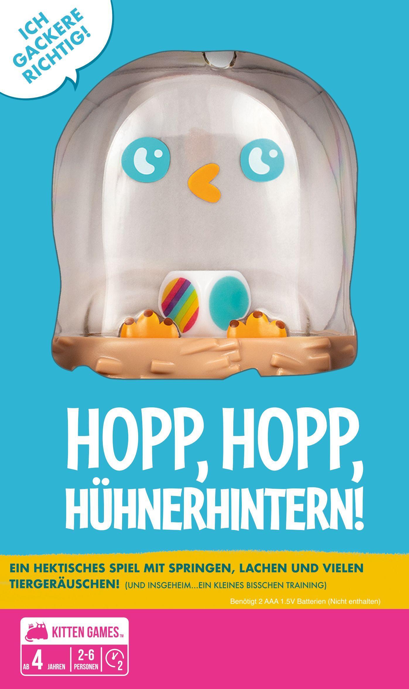 Vorderes Coverbild Hopp, hopp, Hühnerhintern