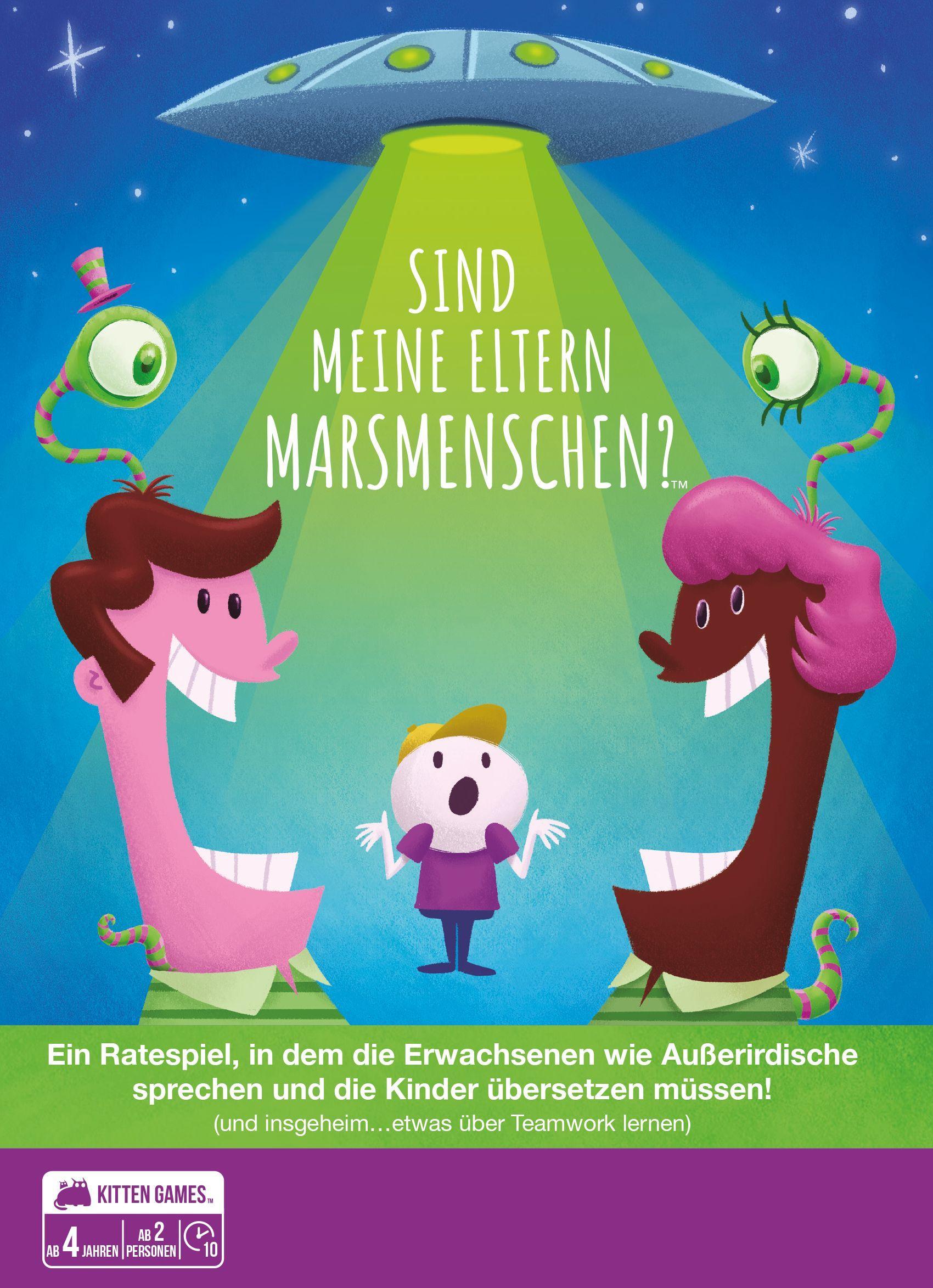 Vorderes Coverbild Sind meine Eltern Marsmenschen?