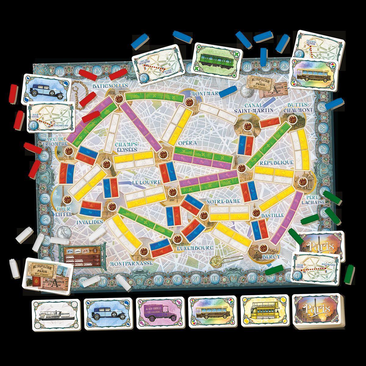 Beispielinhalt (Bild) Zug um Zug: Paris