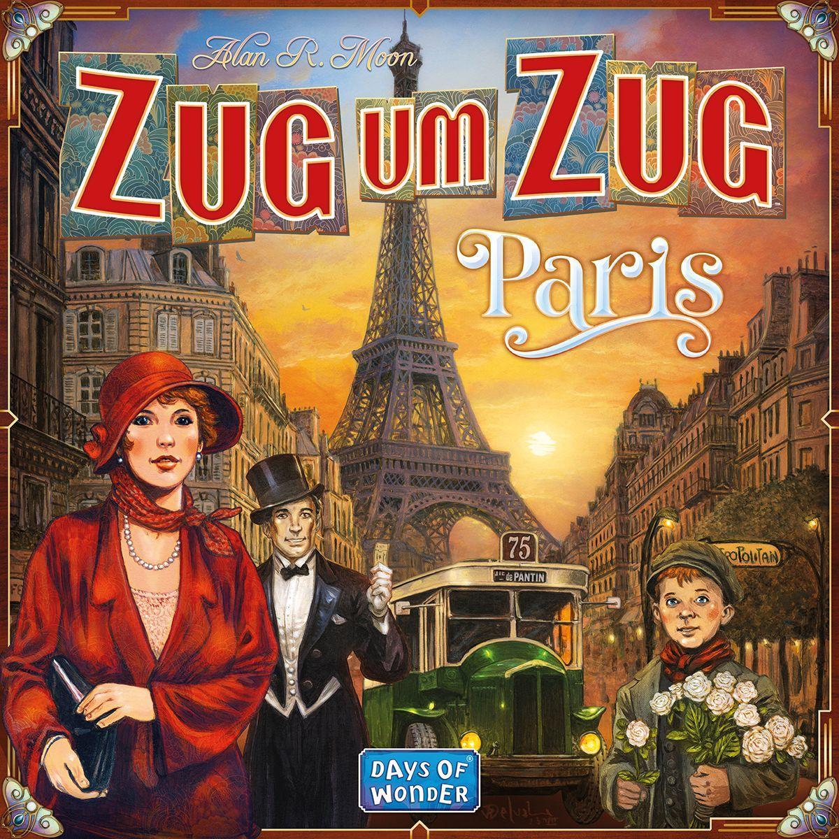Vorderes Coverbild Zug um Zug: Paris