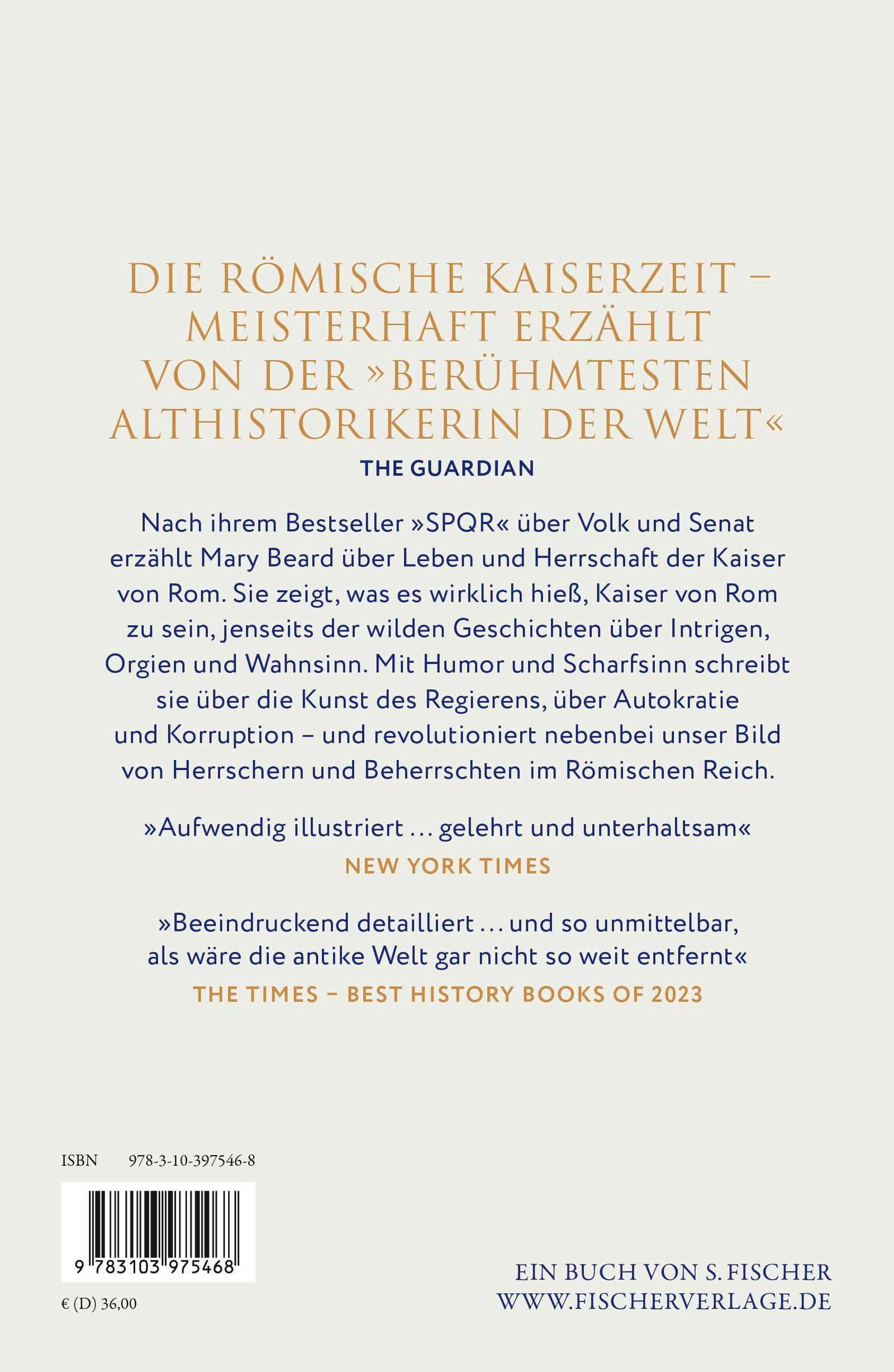 Rückseitencover Die Kaiser von Rom