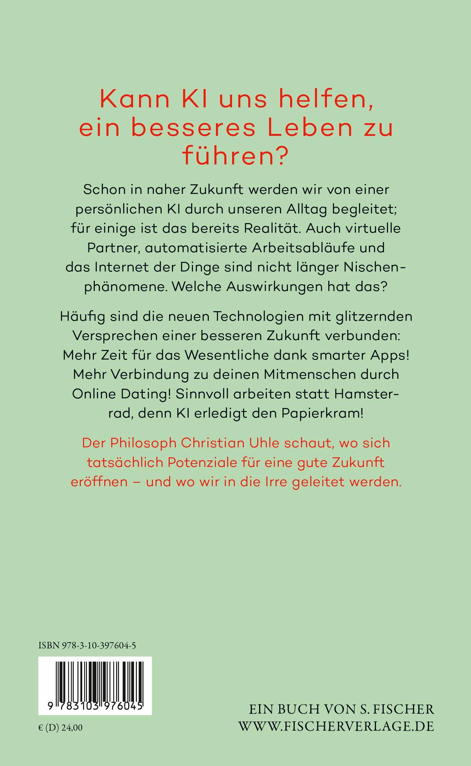 Rückseitencover Künstliche Intelligenz und echtes Leben