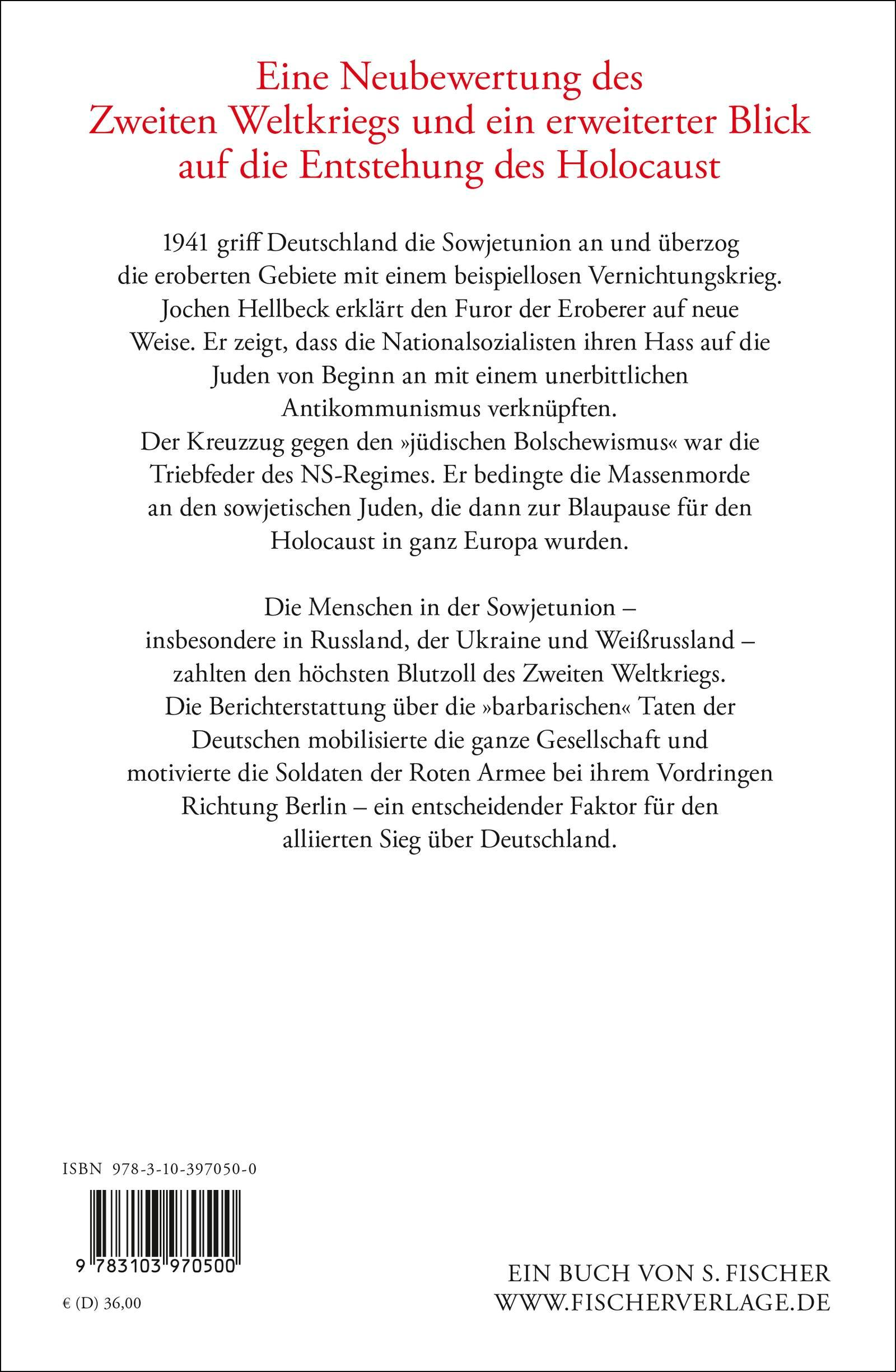 Rückseitencover Ein Krieg wie kein anderer