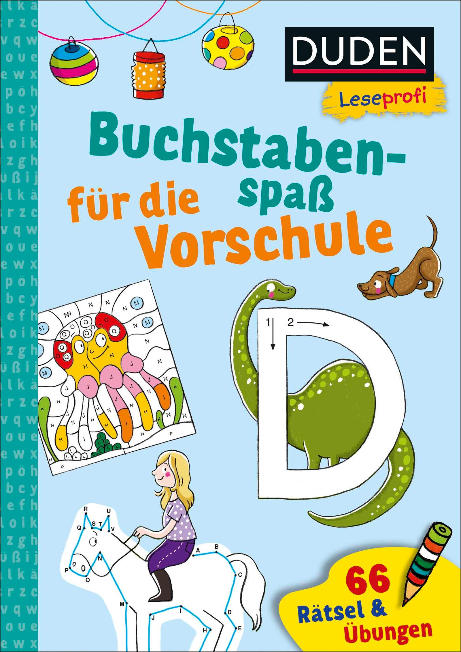 Vorderes Coverbild Duden Leseprofi - Buchstabenspaß für die Vorschule