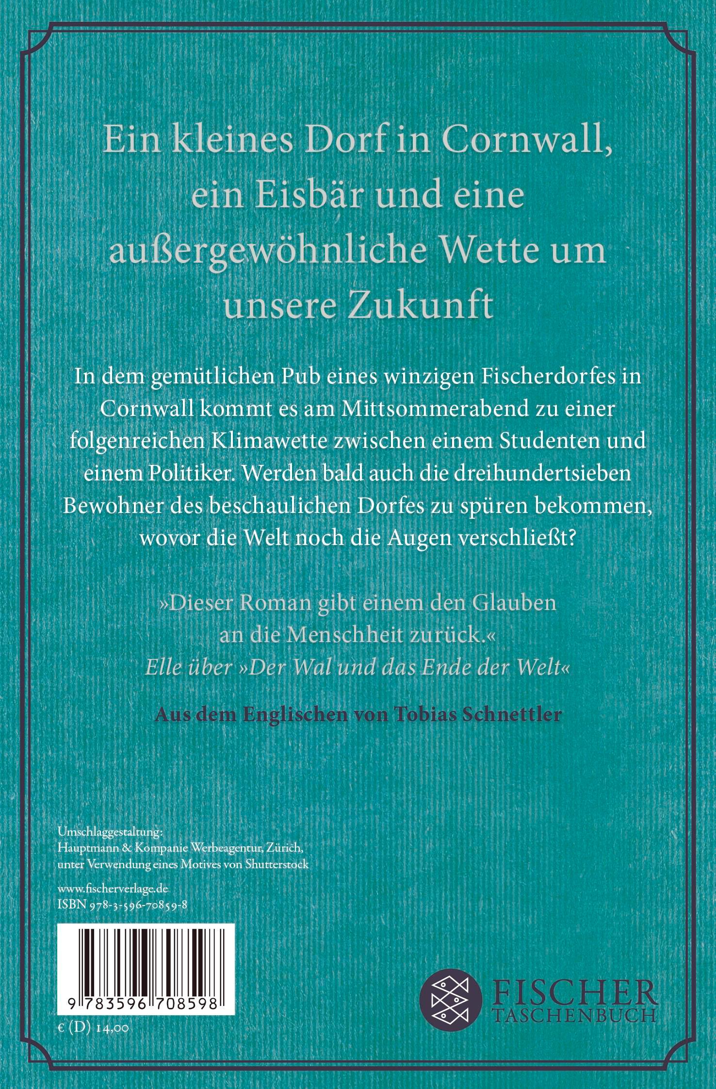 Rückseitencover Der Eisbär und die Hoffnung auf morgen