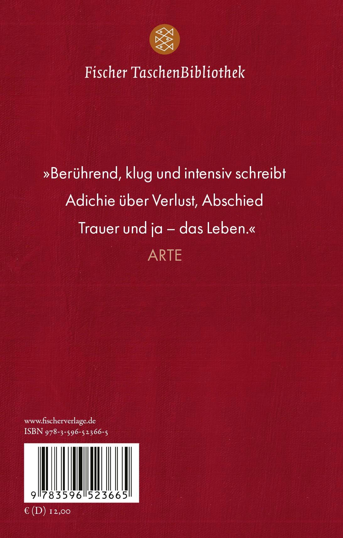 Rückseitencover Trauer ist das Glück, geliebt zu haben