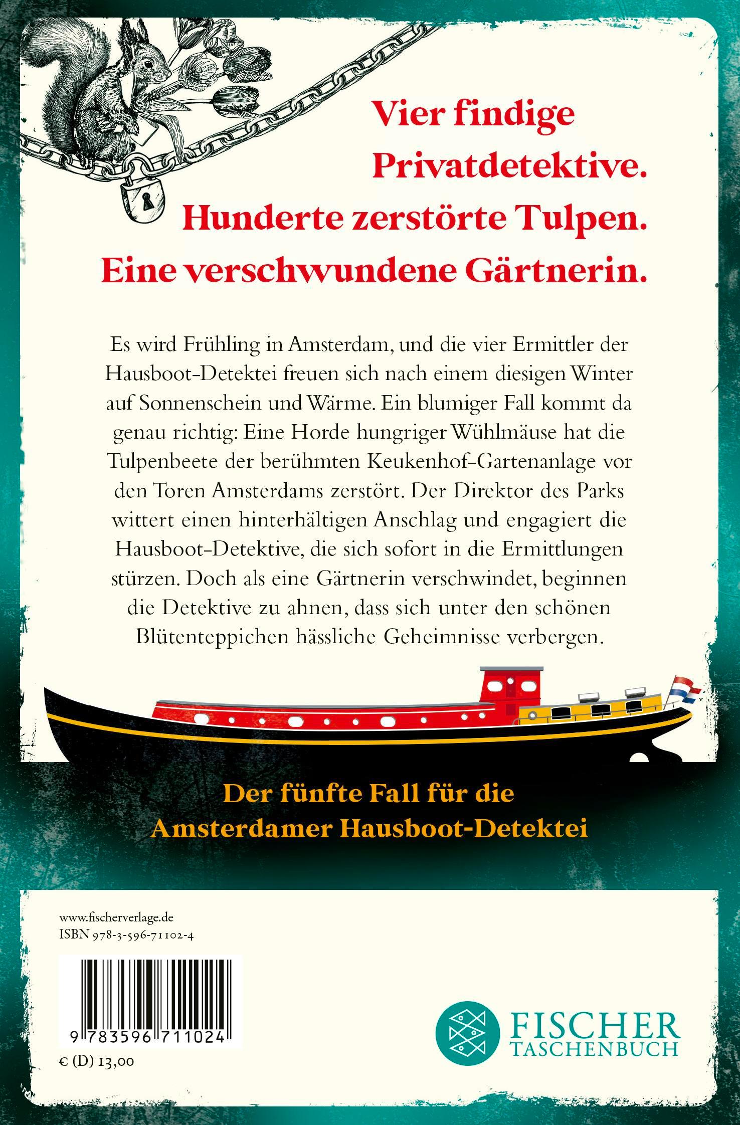 Rückseitencover Die Hausboot-Detektei - Tödliche Blüten
