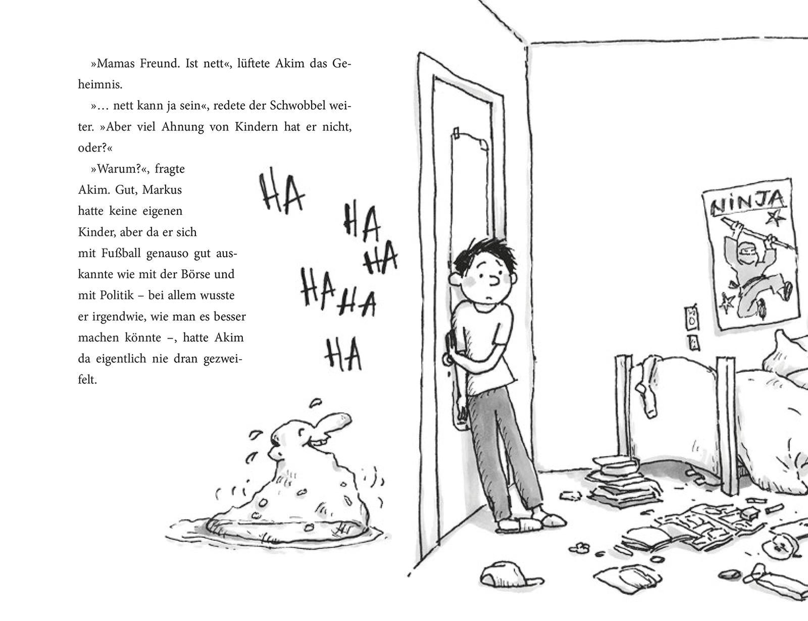 Beispielinhalt (Bild) Der Schwobbel - Ein Schleim zieht ein