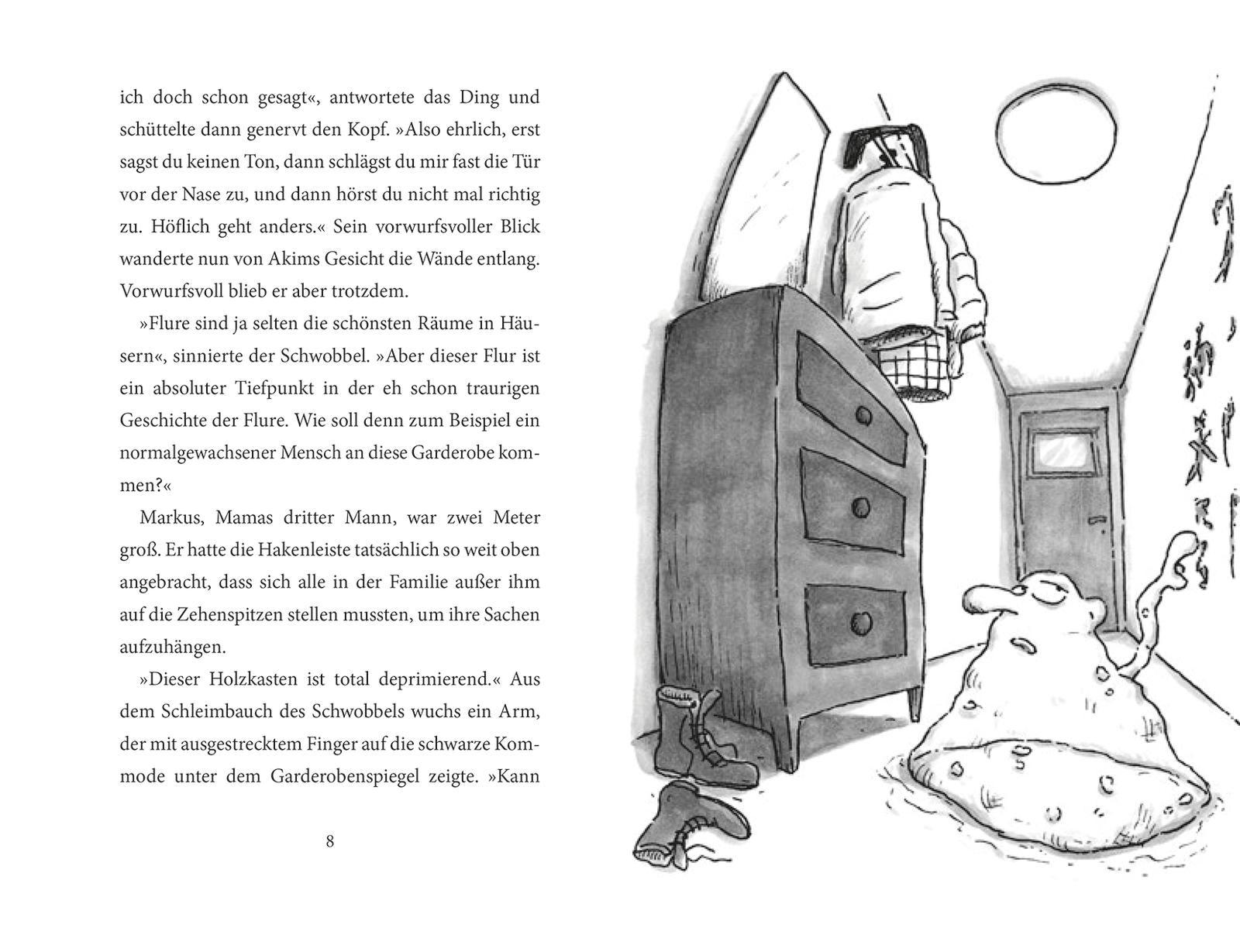 Beispielinhalt (Bild) Der Schwobbel - Ein Schleim zieht ein