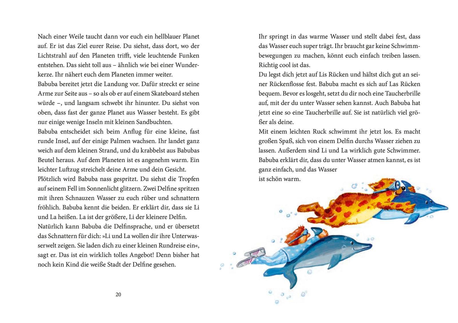 Beispielinhalt (Bild) Kuschelzeit mit Babuba. Geschichten zum Ausruhen und Loslassen