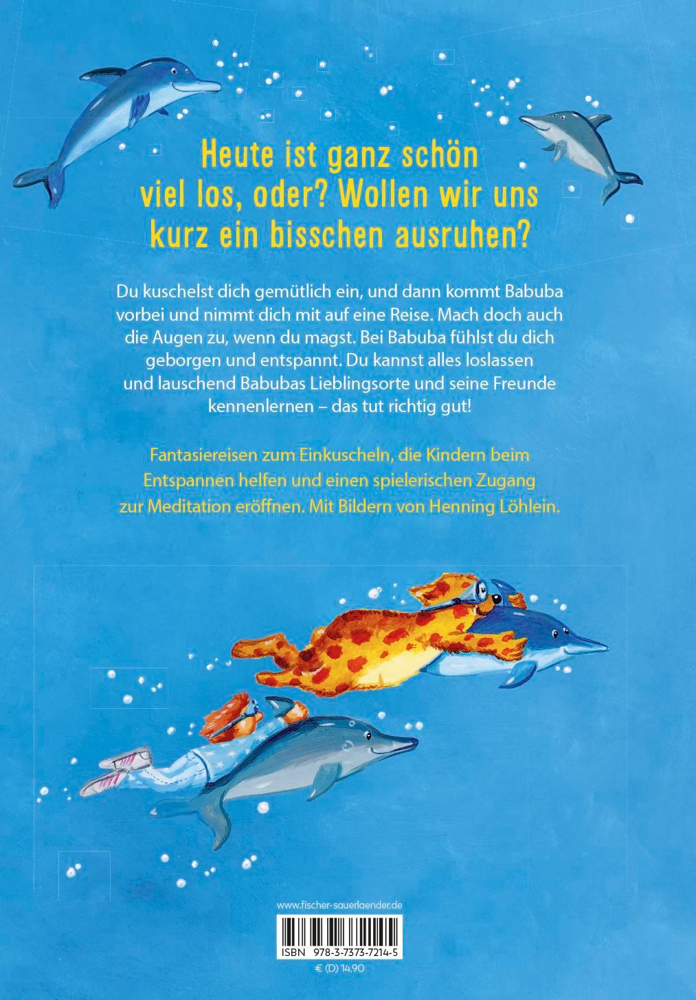 Rückseitencover Kuschelzeit mit Babuba. Geschichten zum Ausruhen und Loslassen