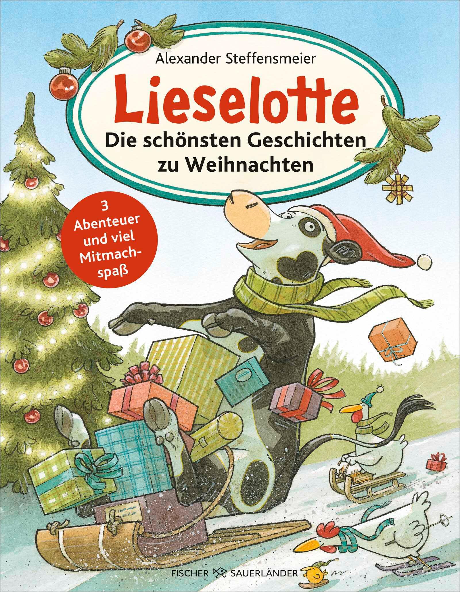 Vorderes Coverbild Lieselotte: Die schönsten Geschichten zu Weihnachten