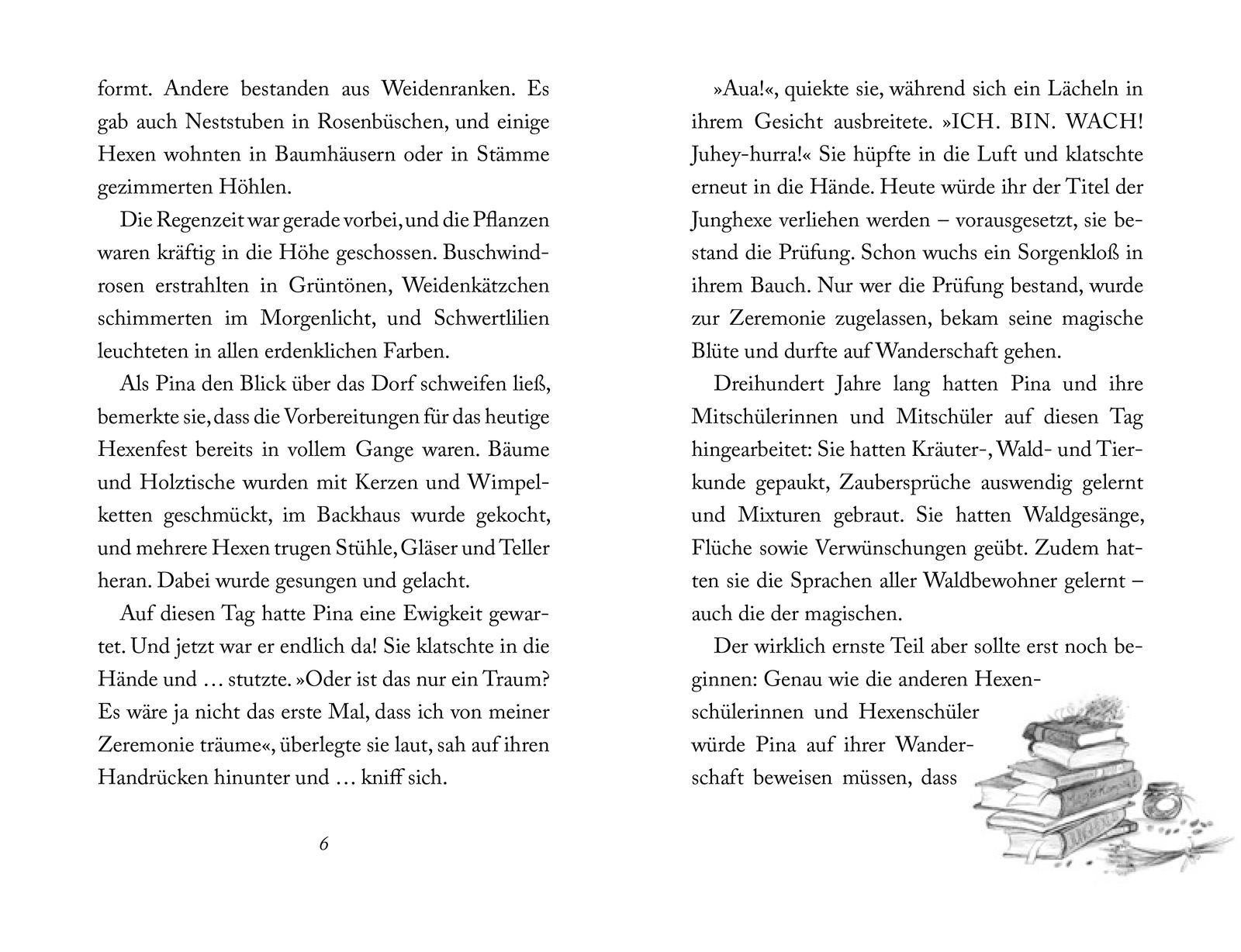 Beispielinhalt (Bild) Pina Ponyhexe - Eine magische Freundschaft