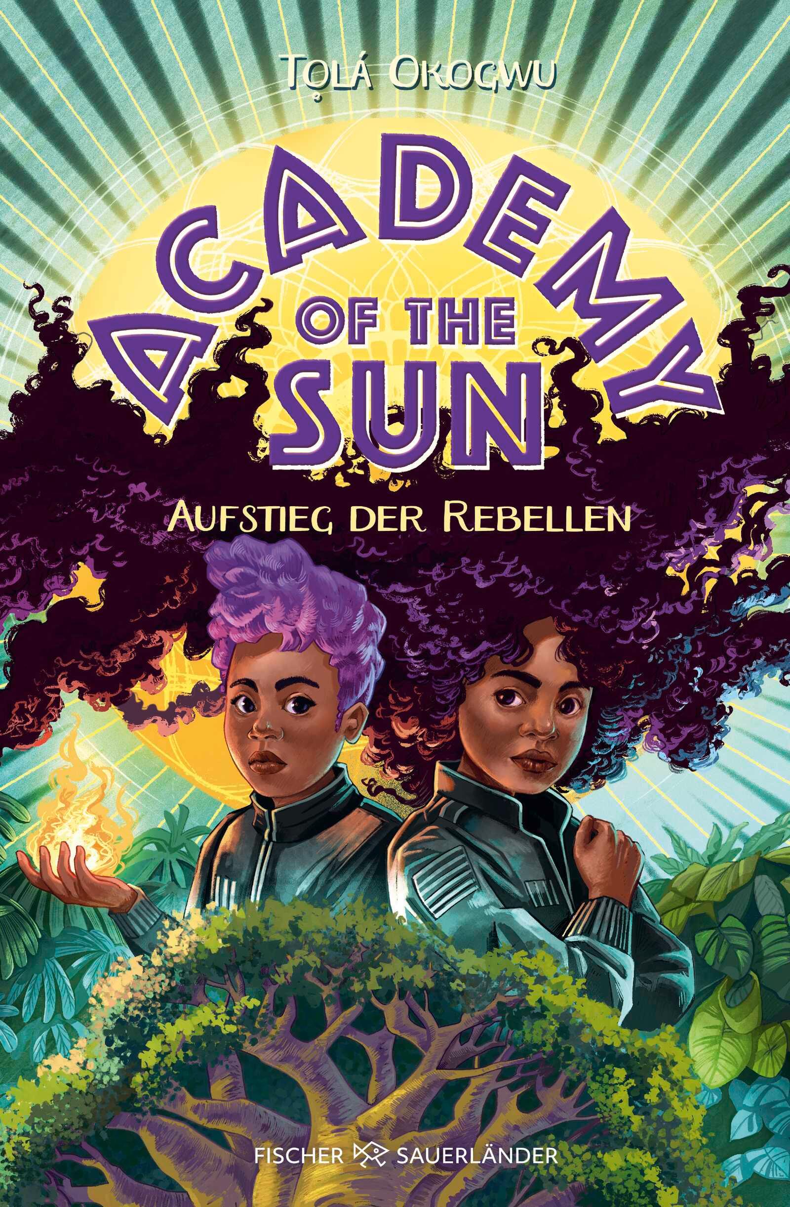 Vorderes Coverbild Academy of the Sun - Aufstieg der Rebellen