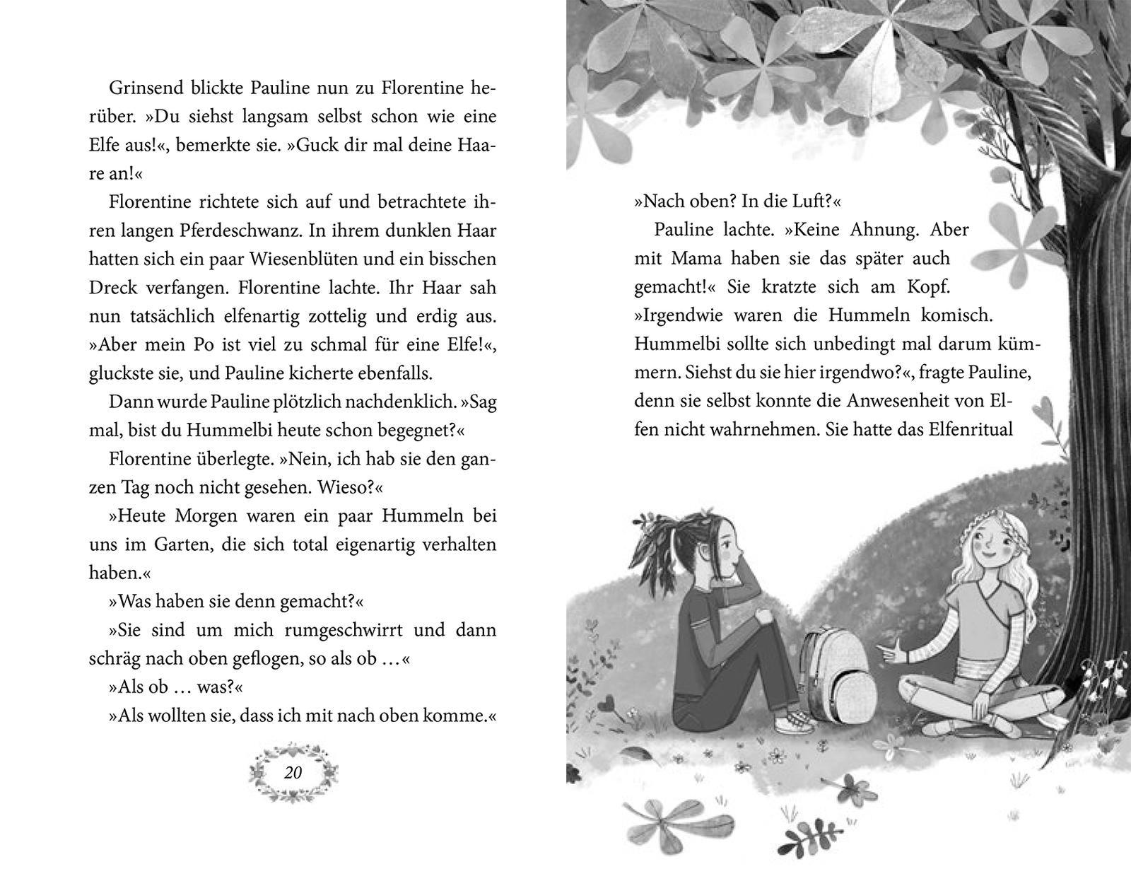 Beispielinhalt (Bild) Hummelbi - Der verflixte Feenstreit