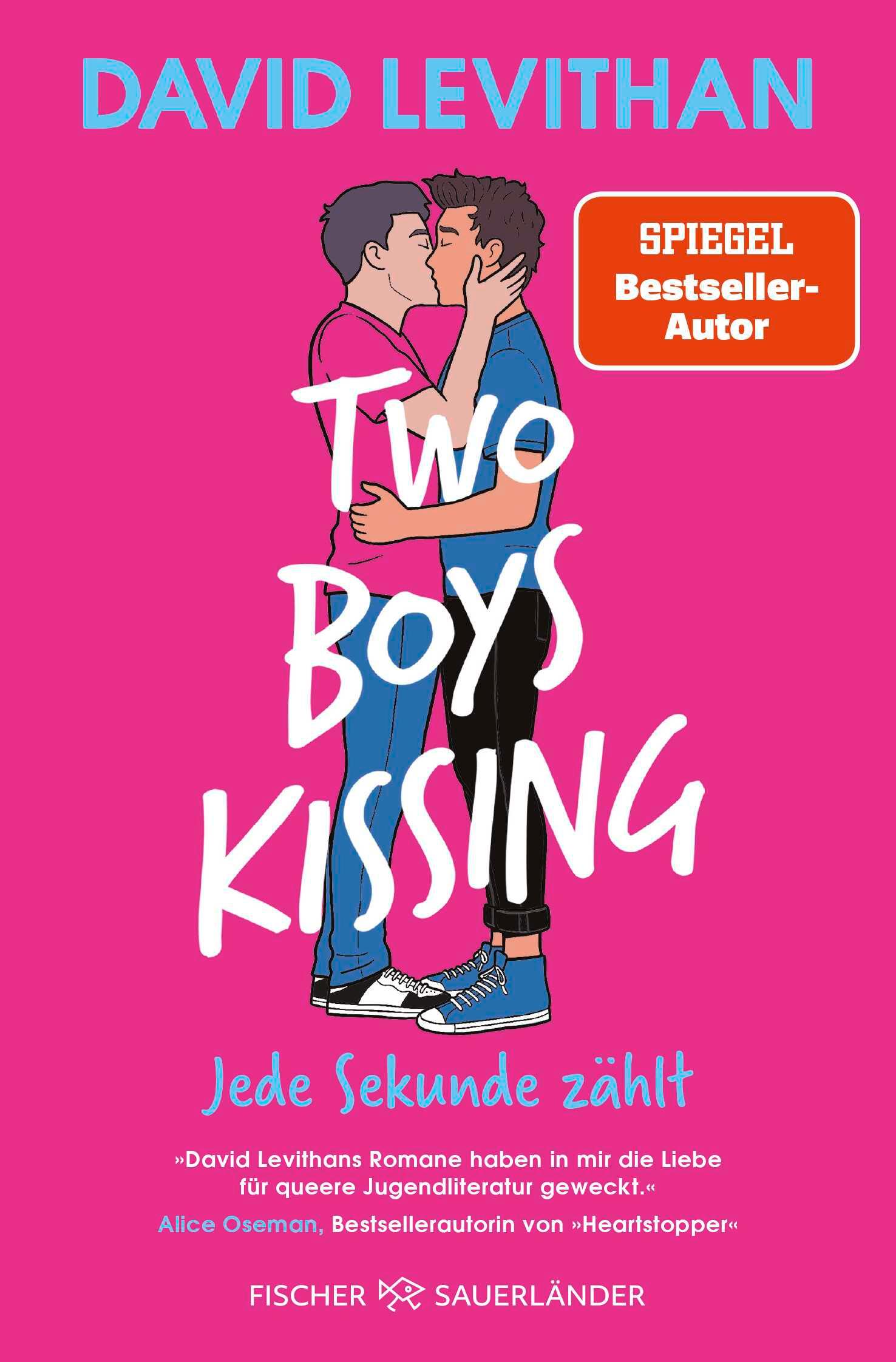 Vorderes Coverbild Two Boys Kissing - Jede Sekunde zählt