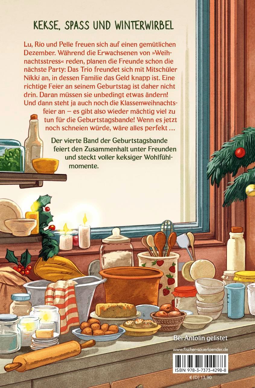 Rückseitencover Die Geburtstagsbande. Jeder Tag ist Feiertag!