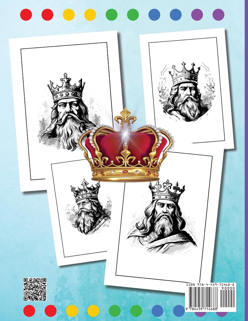 Rückseitencover King Coloring Book