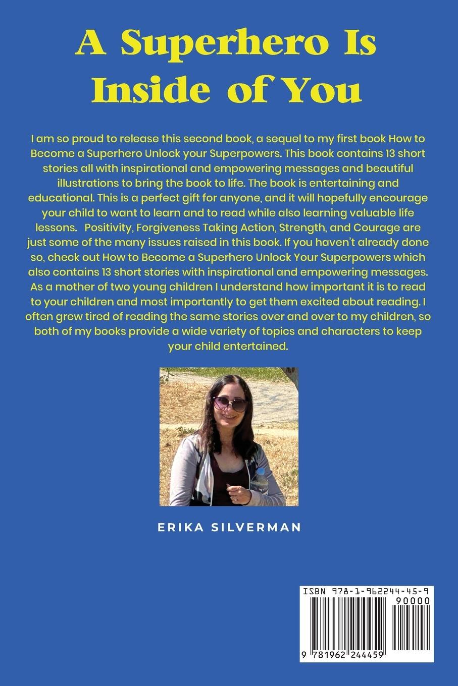 Rückseitencover A Superhero is Inside of You