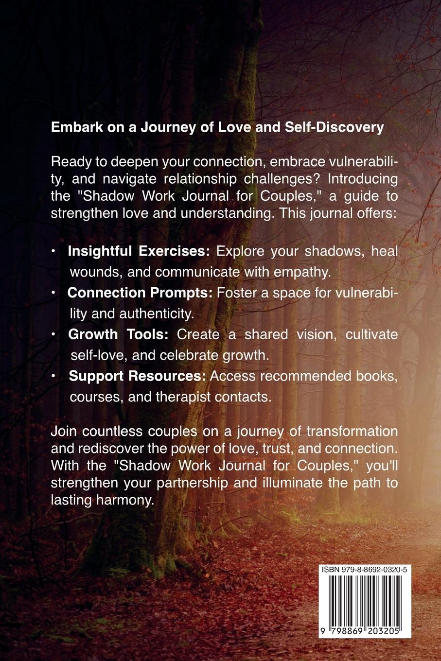 Rückseitencover The Shadow Work Journal for Couples