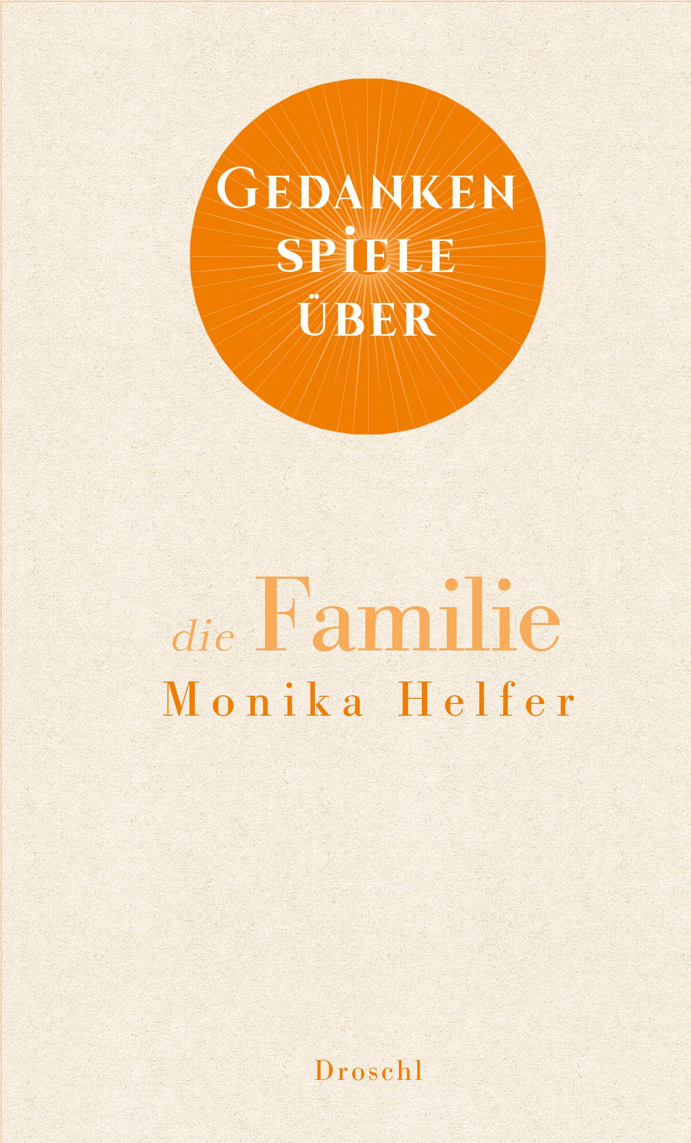 Vorderes Coverbild Gedankenspiele über die Familie