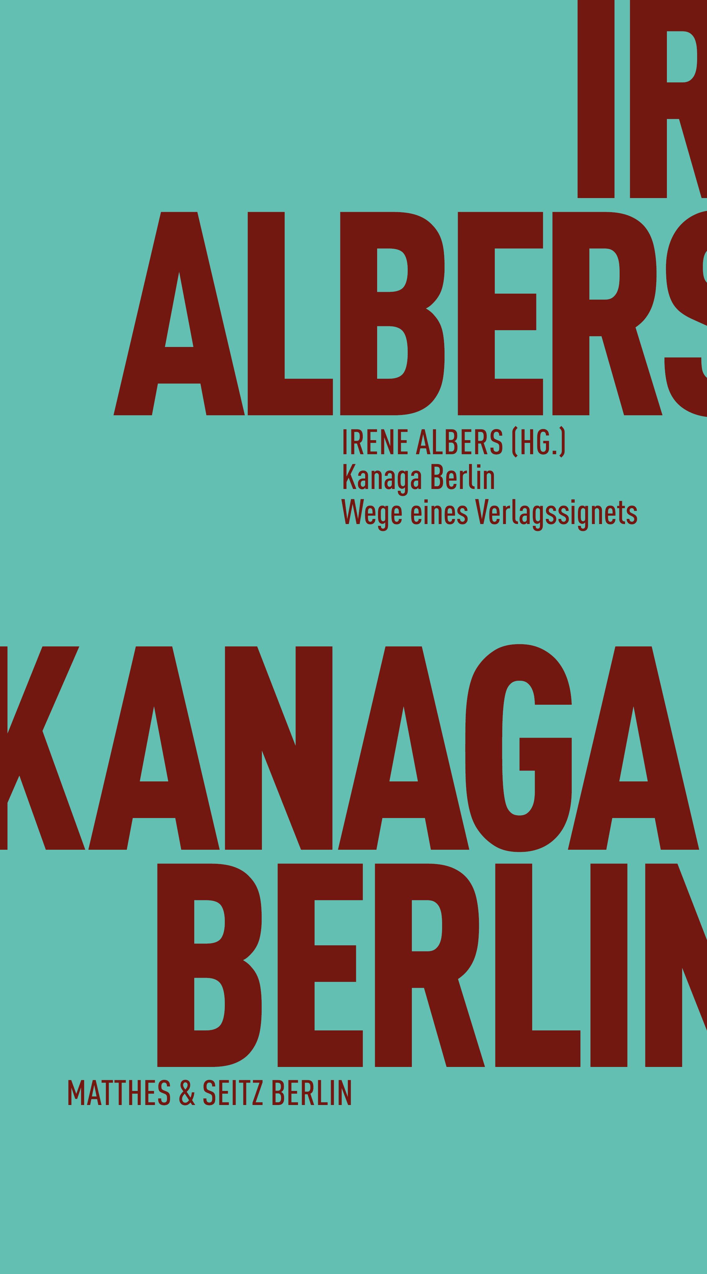 Vorderes Coverbild Kanaga Berlin