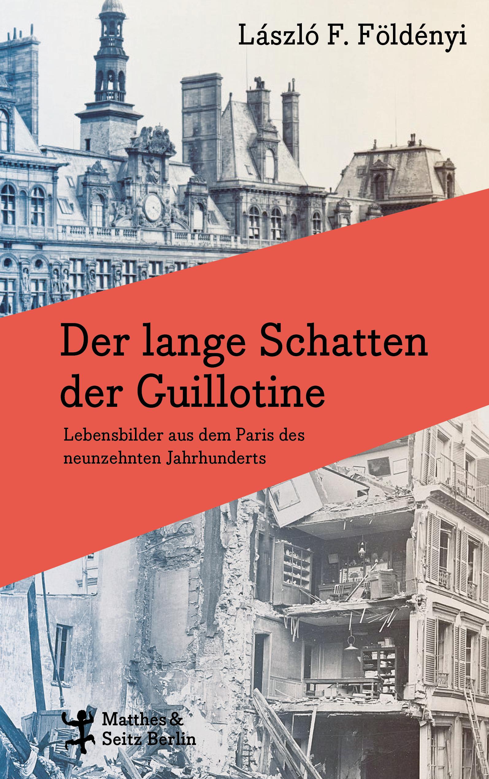 Vorderes Coverbild Der lange Schatten der Guillotine