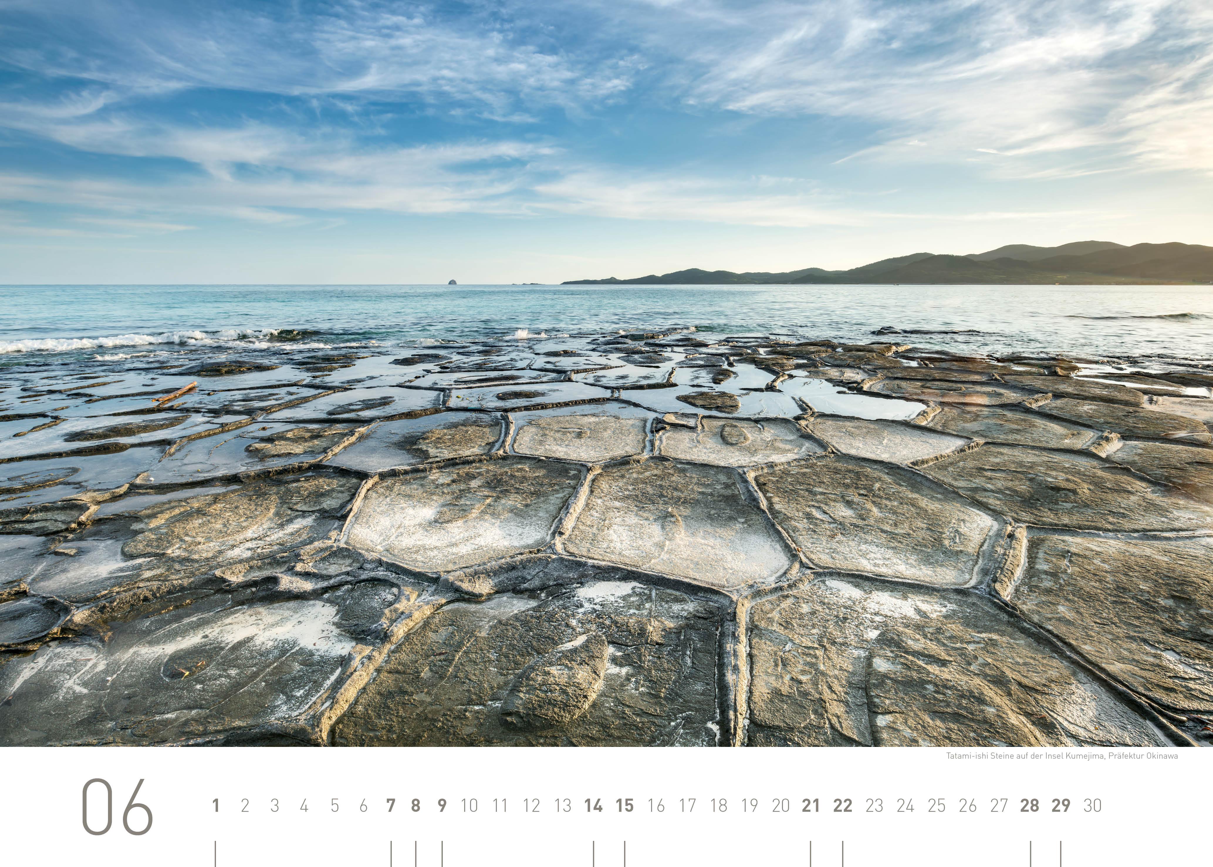 Beispielinhalt (Bild) 360° Japan Exklusivkalender 2025