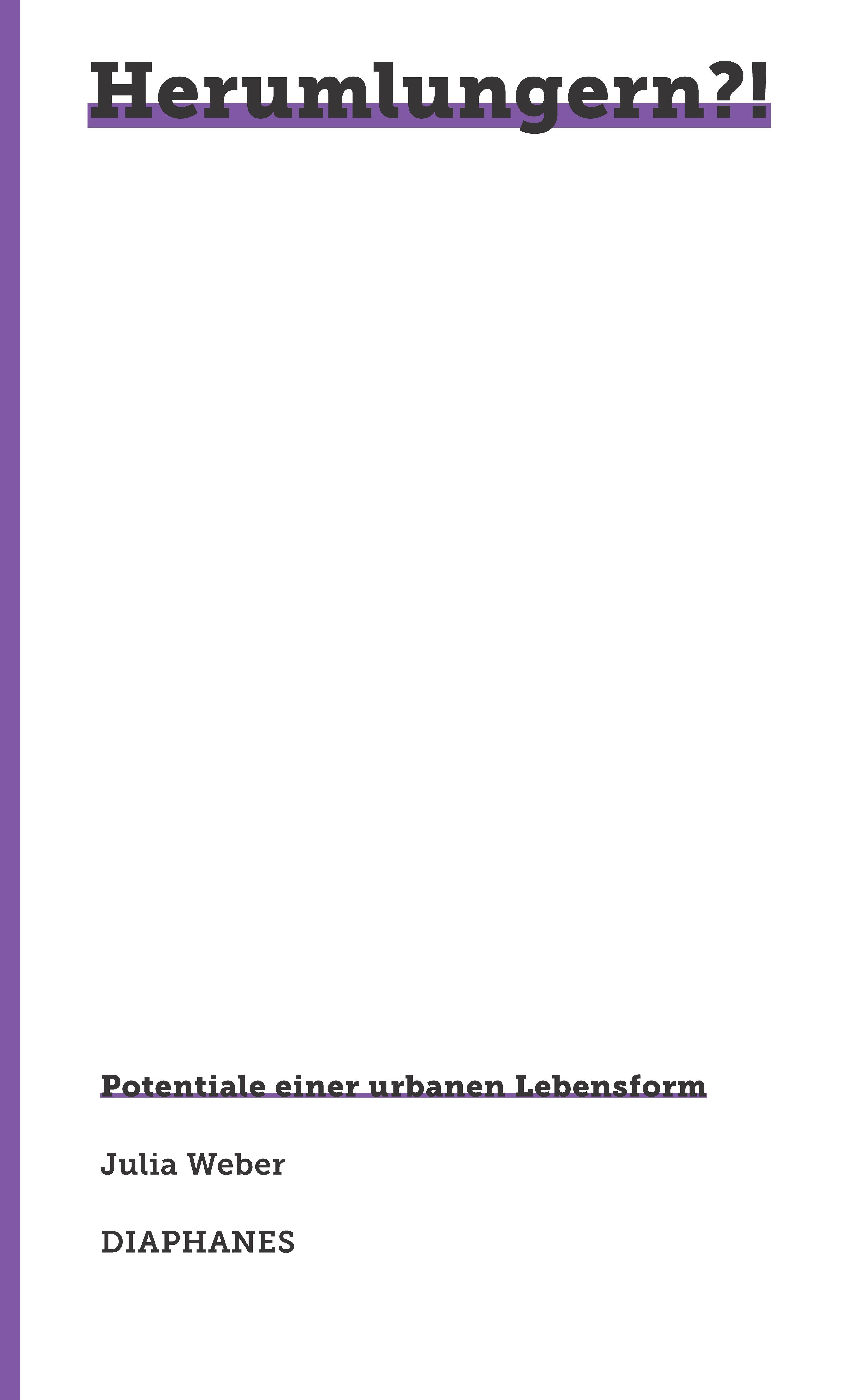 Vorderes Coverbild Herumlungern?!