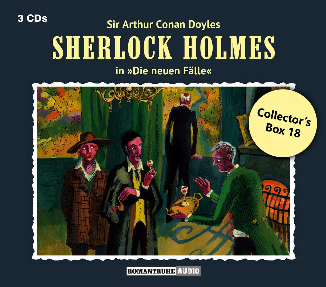 Vorderes Coverbild Sherlock Holmes - neue Fälle Collector Box 18