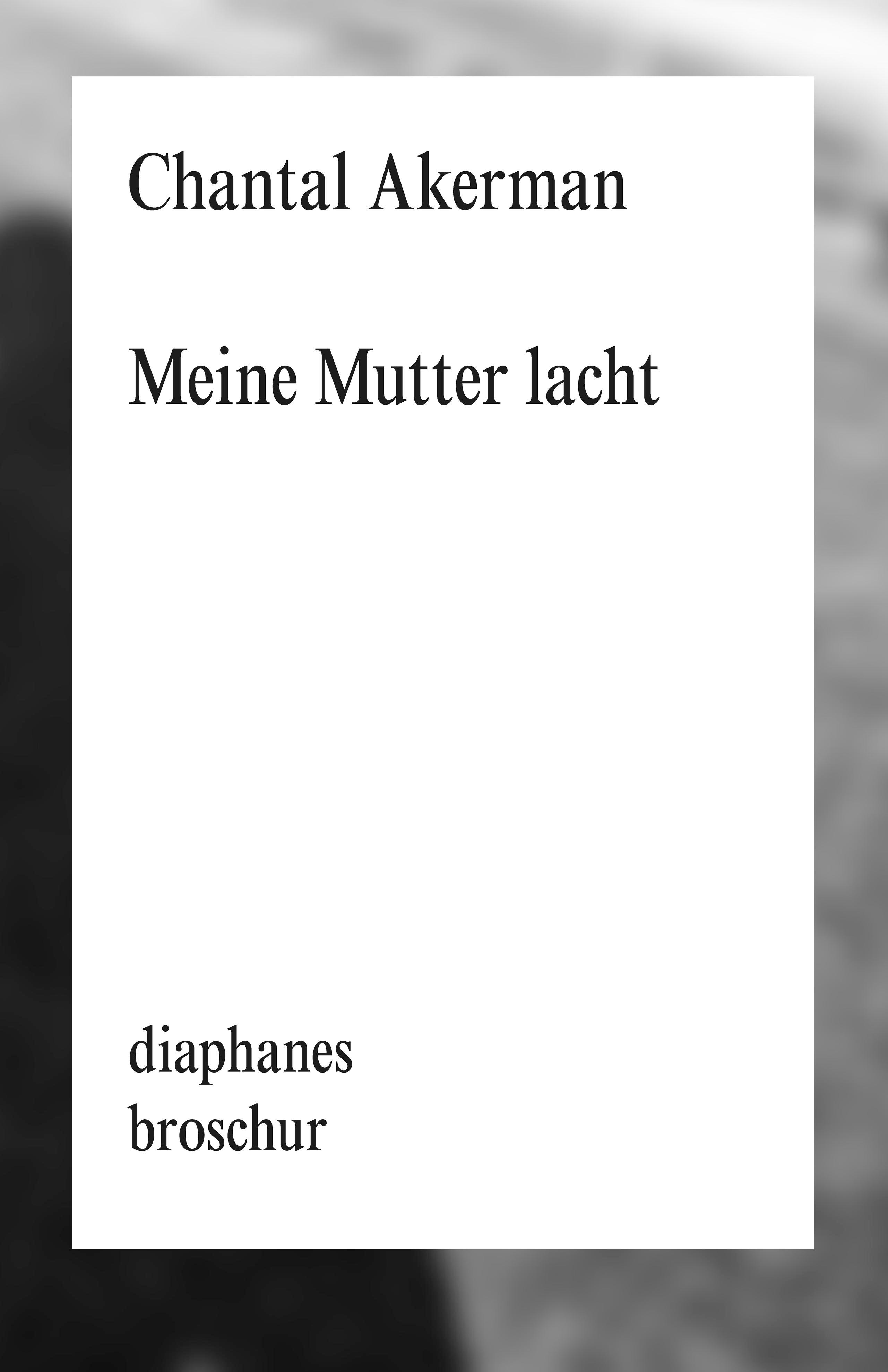 Vorderes Coverbild Meine Mutter lacht