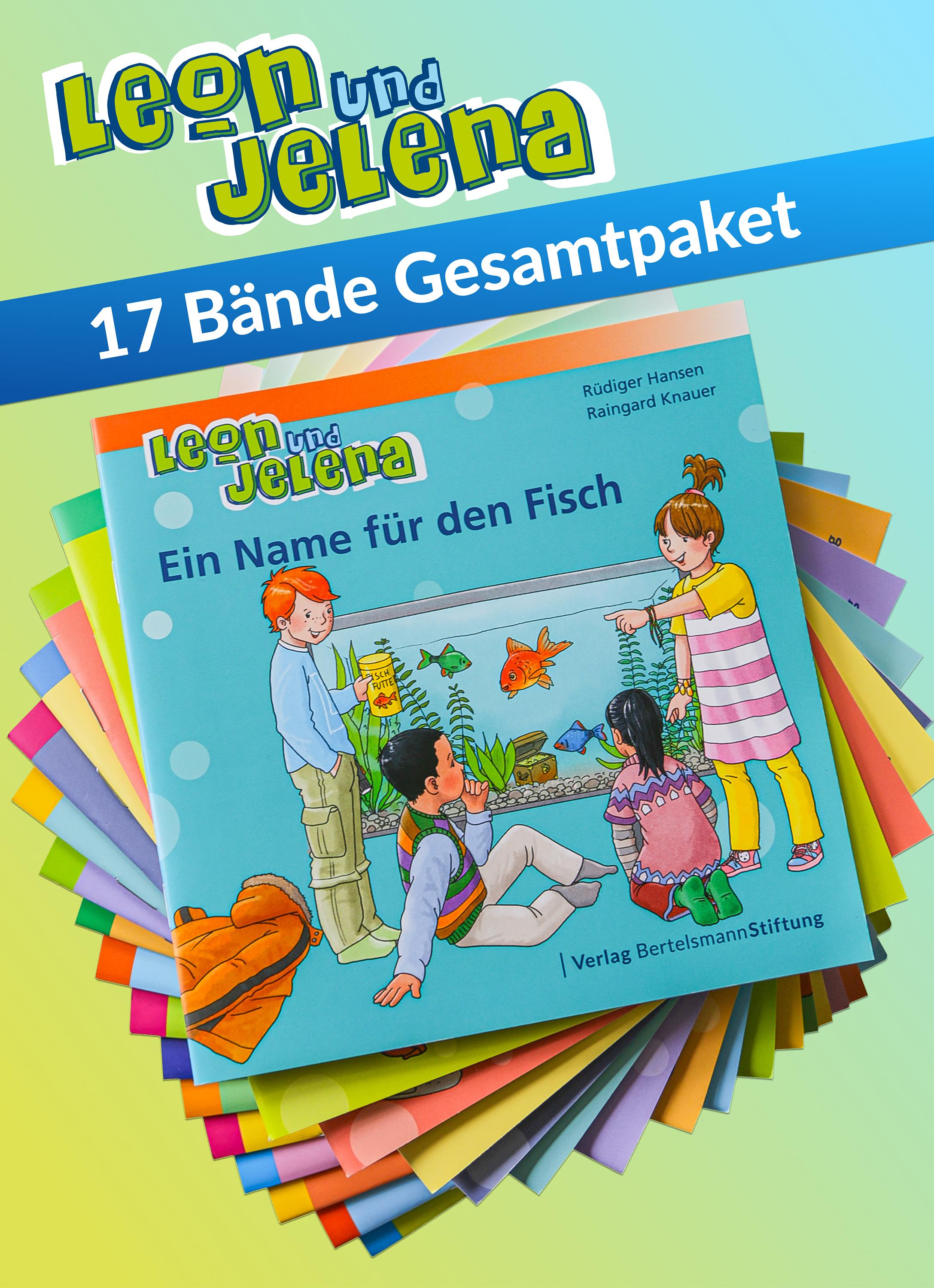 Vorderes Coverbild Leon und Jelena Gesamtpaket - Band 1-17