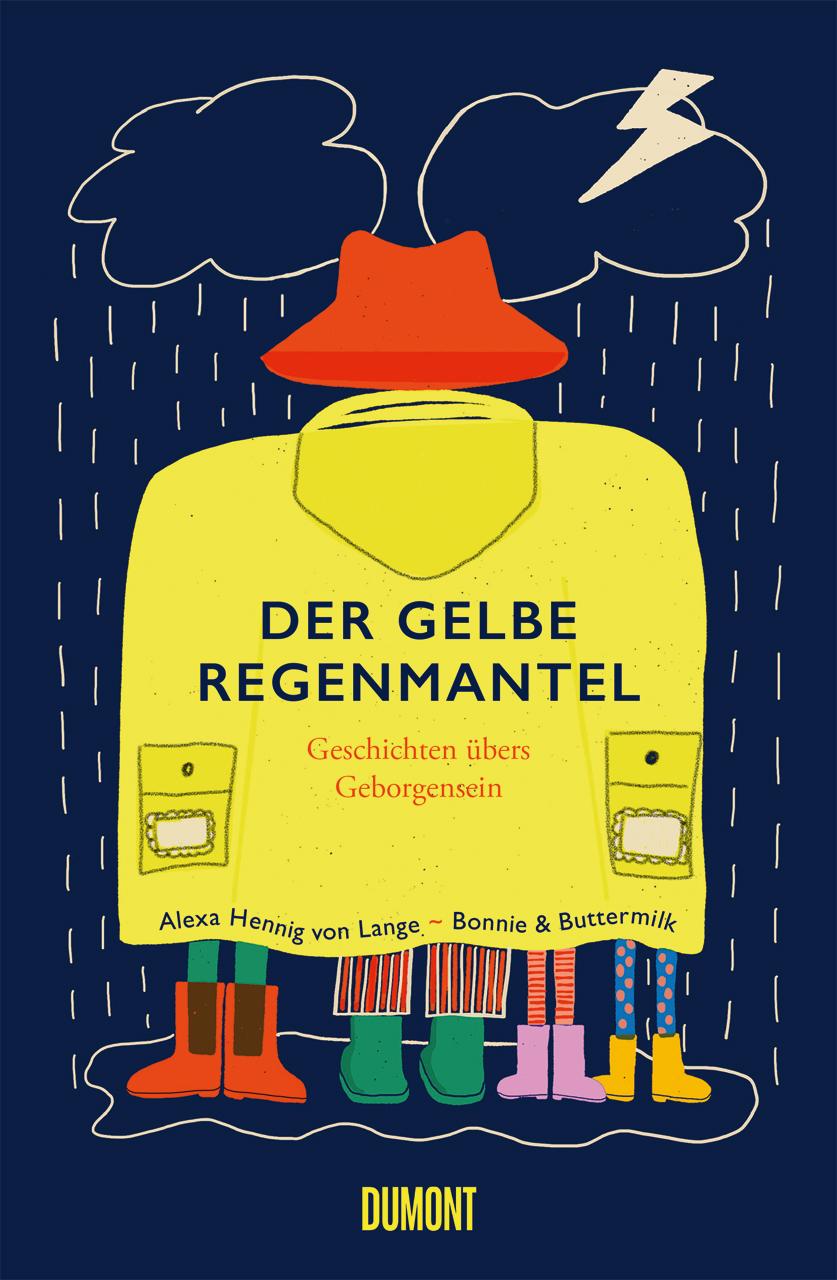Vorderes Coverbild Der gelbe Regenmantel