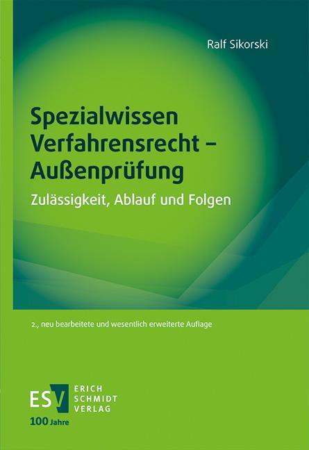Vorderes Coverbild Spezialwissen Verfahrensrecht - Außenprüfung