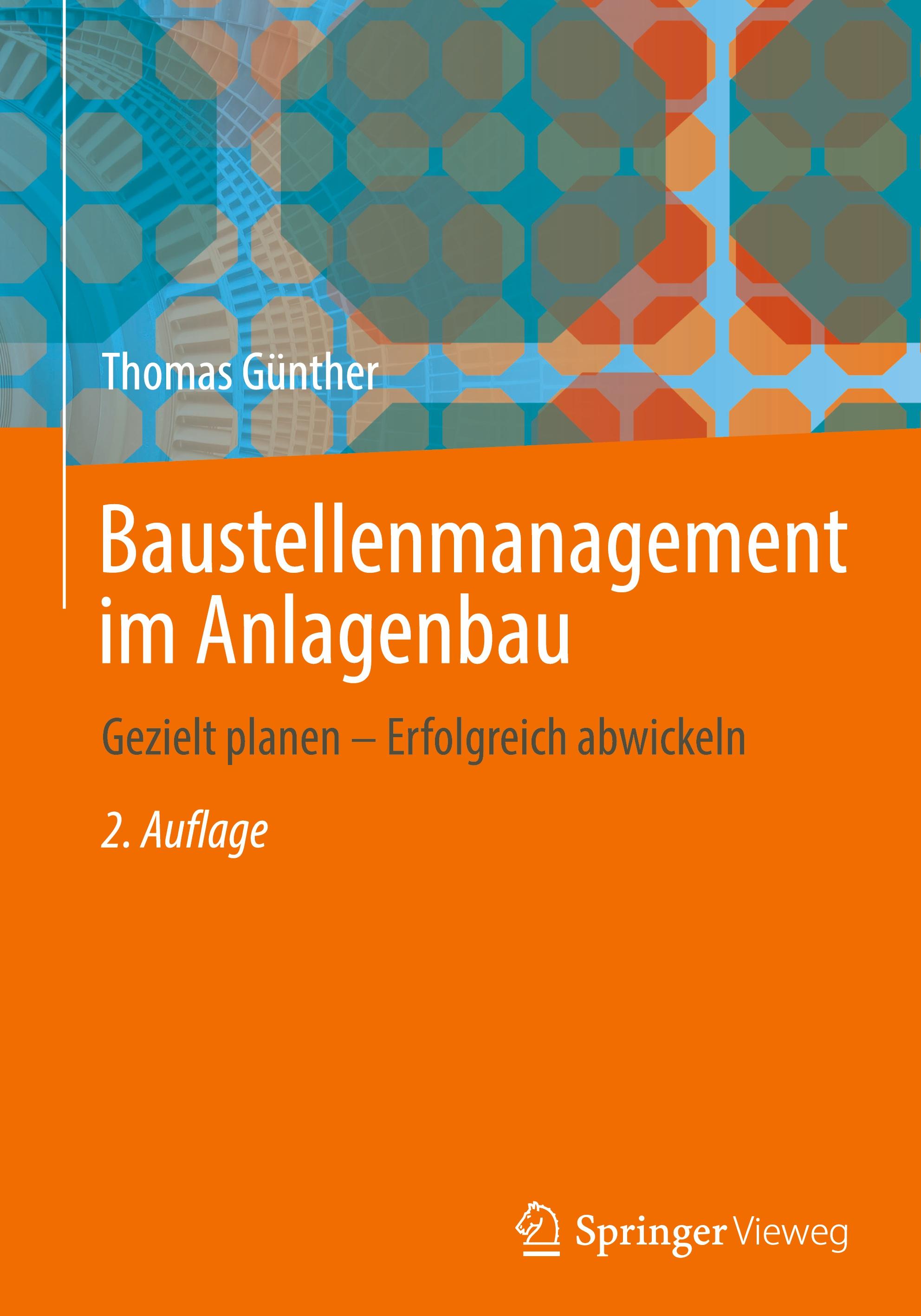 Vorderes Coverbild Baustellenmanagement im Anlagenbau