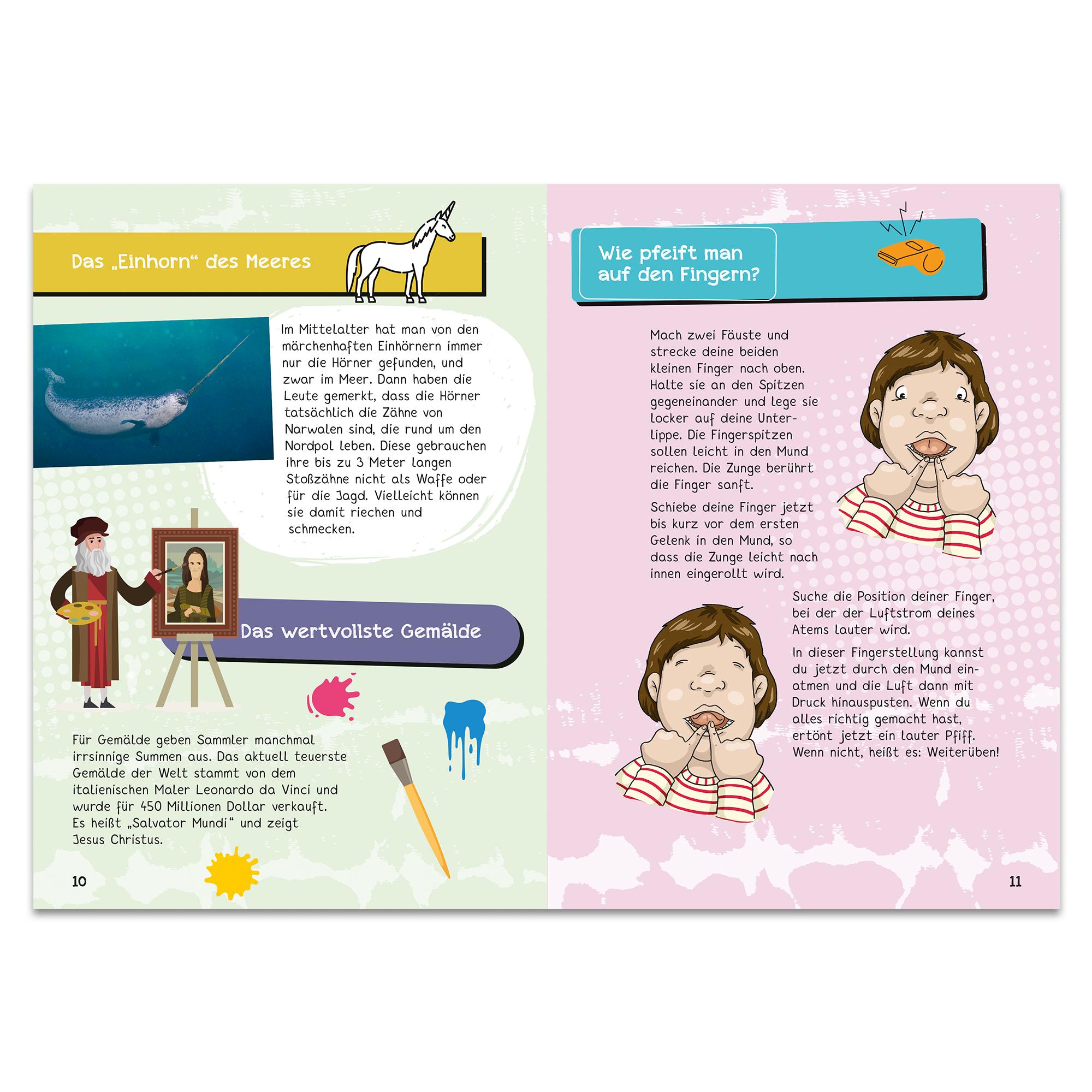 Beispielinhalt (Bild) Faktencheck! 100 überraschende Dinge, die clevere Kids wissen müssen