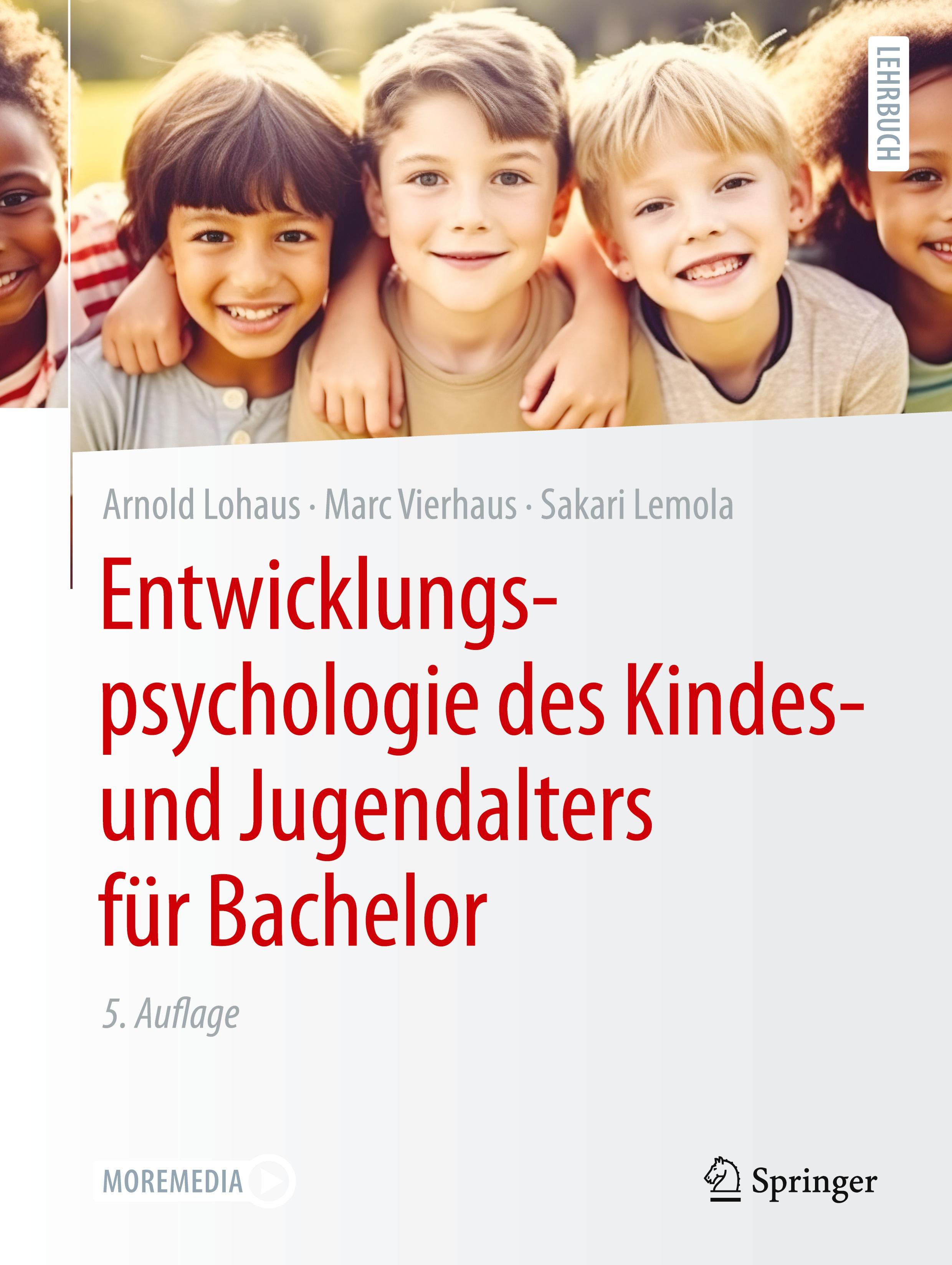 Vorderes Coverbild Entwicklungspsychologie des Kindes- und Jugendalters für Bachelor