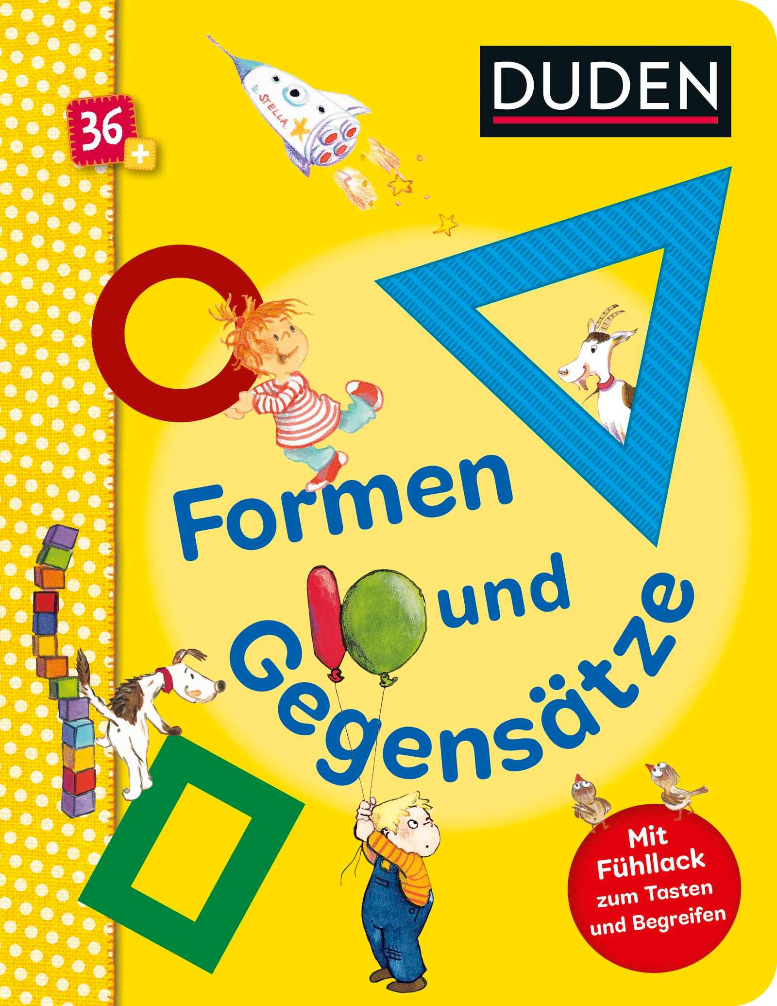 Vorderes Coverbild Duden 36+: Formen und Gegensätze