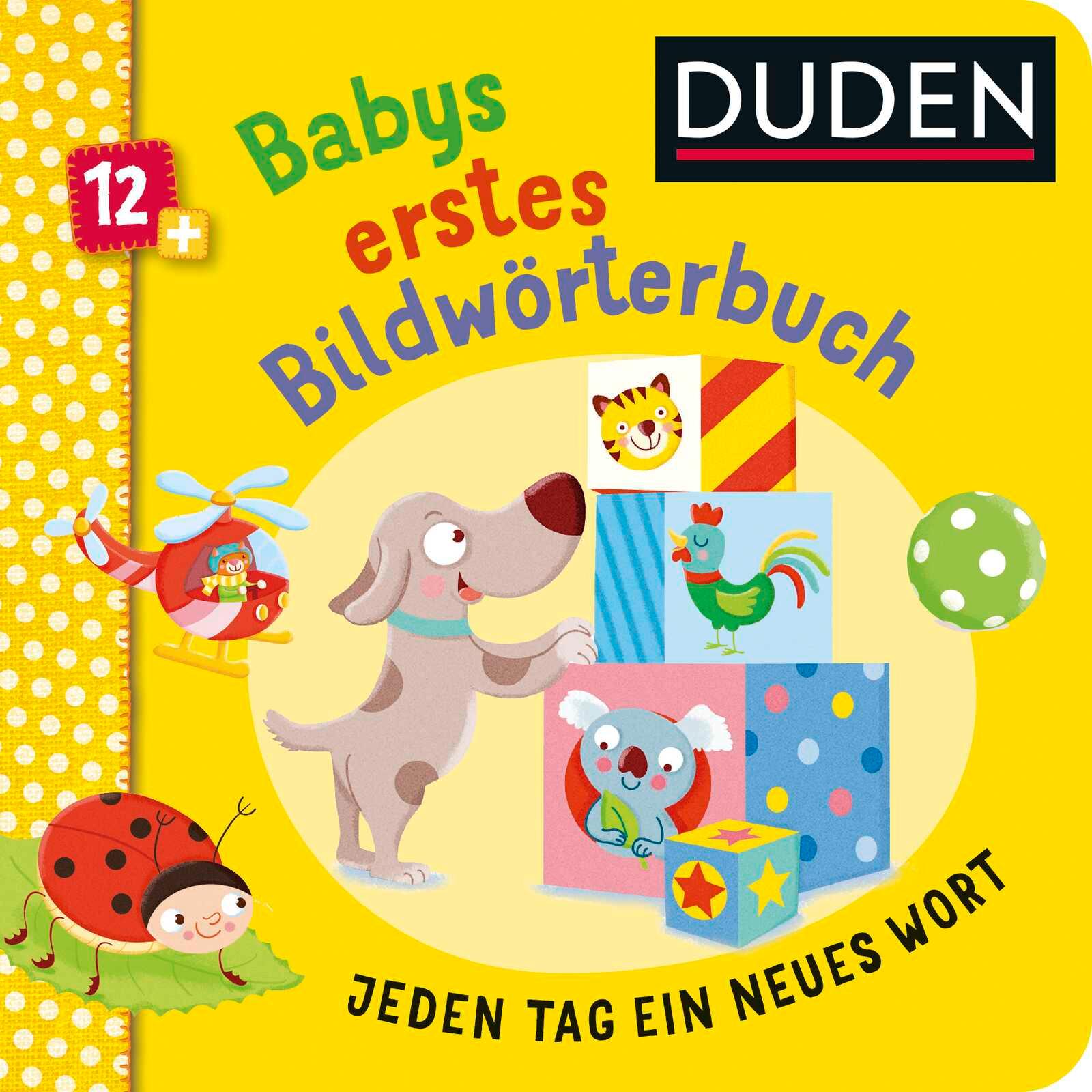 Vorderes Coverbild Duden 12+: Babys erstes Bildwörterbuch