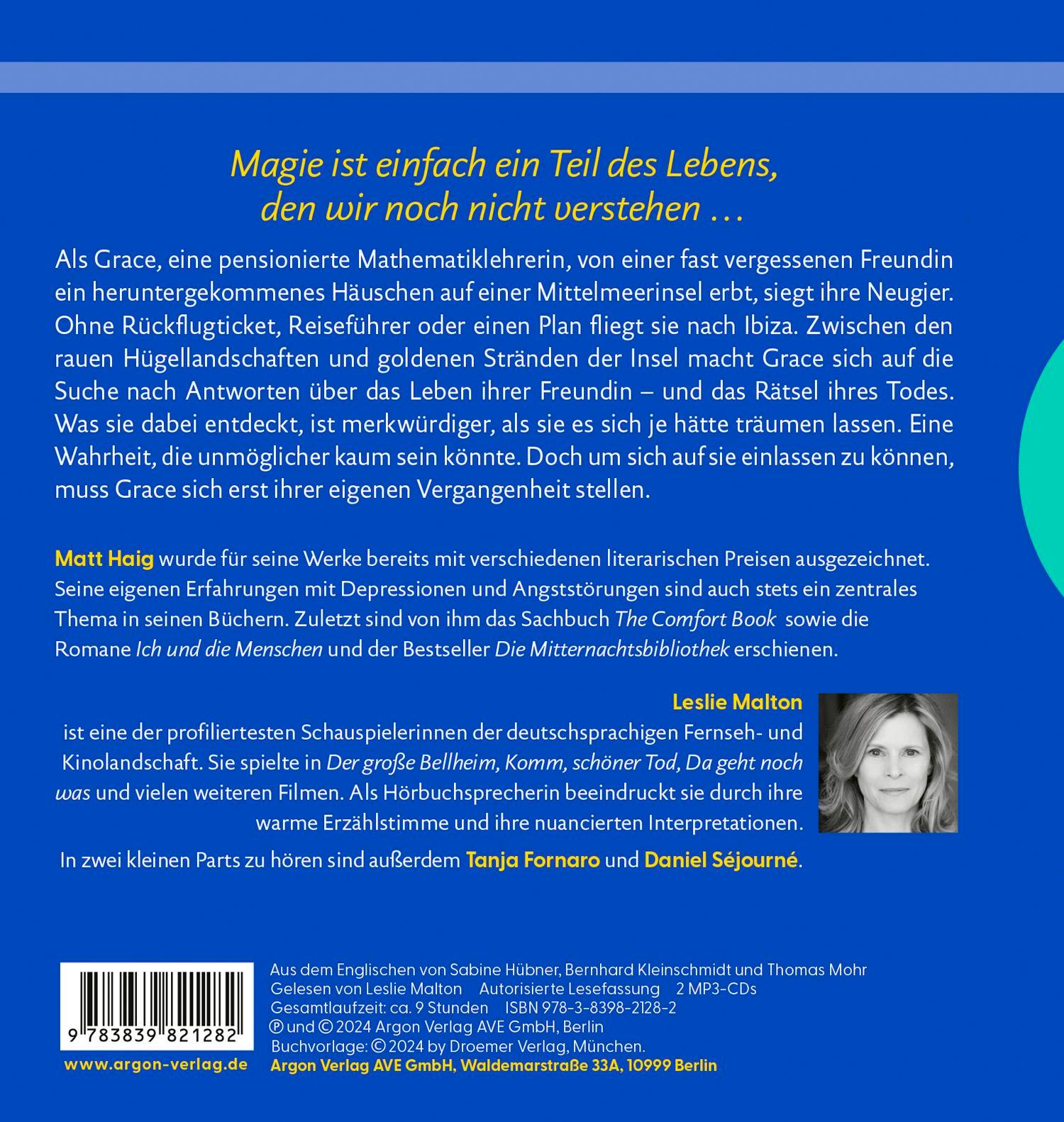 Rückseitencover Die Unmöglichkeit des Lebens